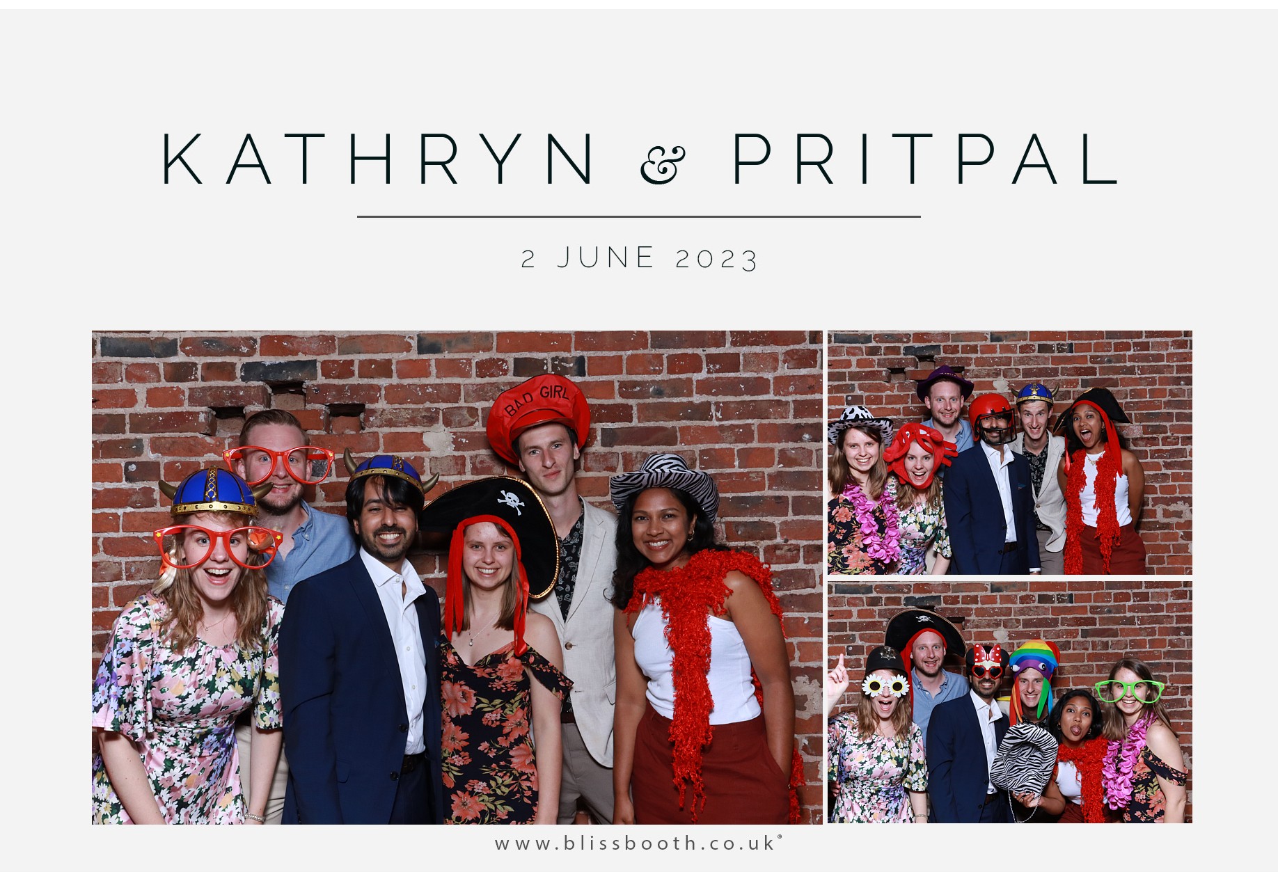 Kathryn & Pritpal | View more photos from the event at gallery.blissbooth.co.uk/u/BlissBooth/Kathryn-Pritpal