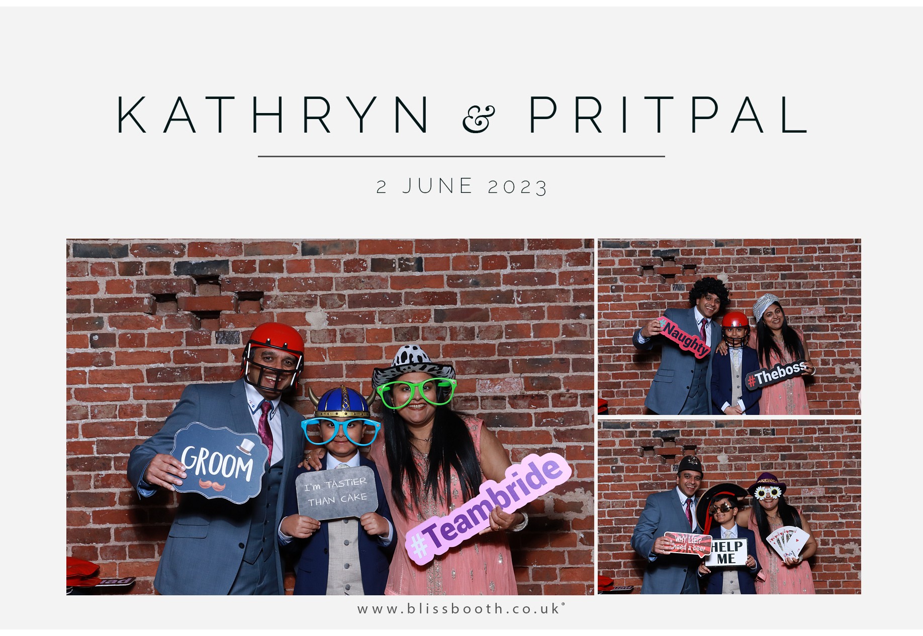 Kathryn & Pritpal | View more photos from the event at gallery.blissbooth.co.uk/u/BlissBooth/Kathryn-Pritpal