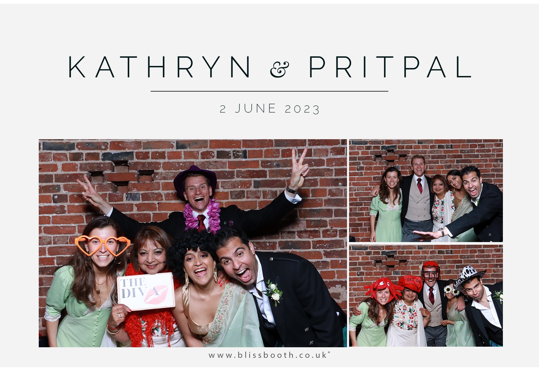 Kathryn & Pritpal | View more photos from the event at gallery.blissbooth.co.uk/u/BlissBooth/Kathryn-Pritpal