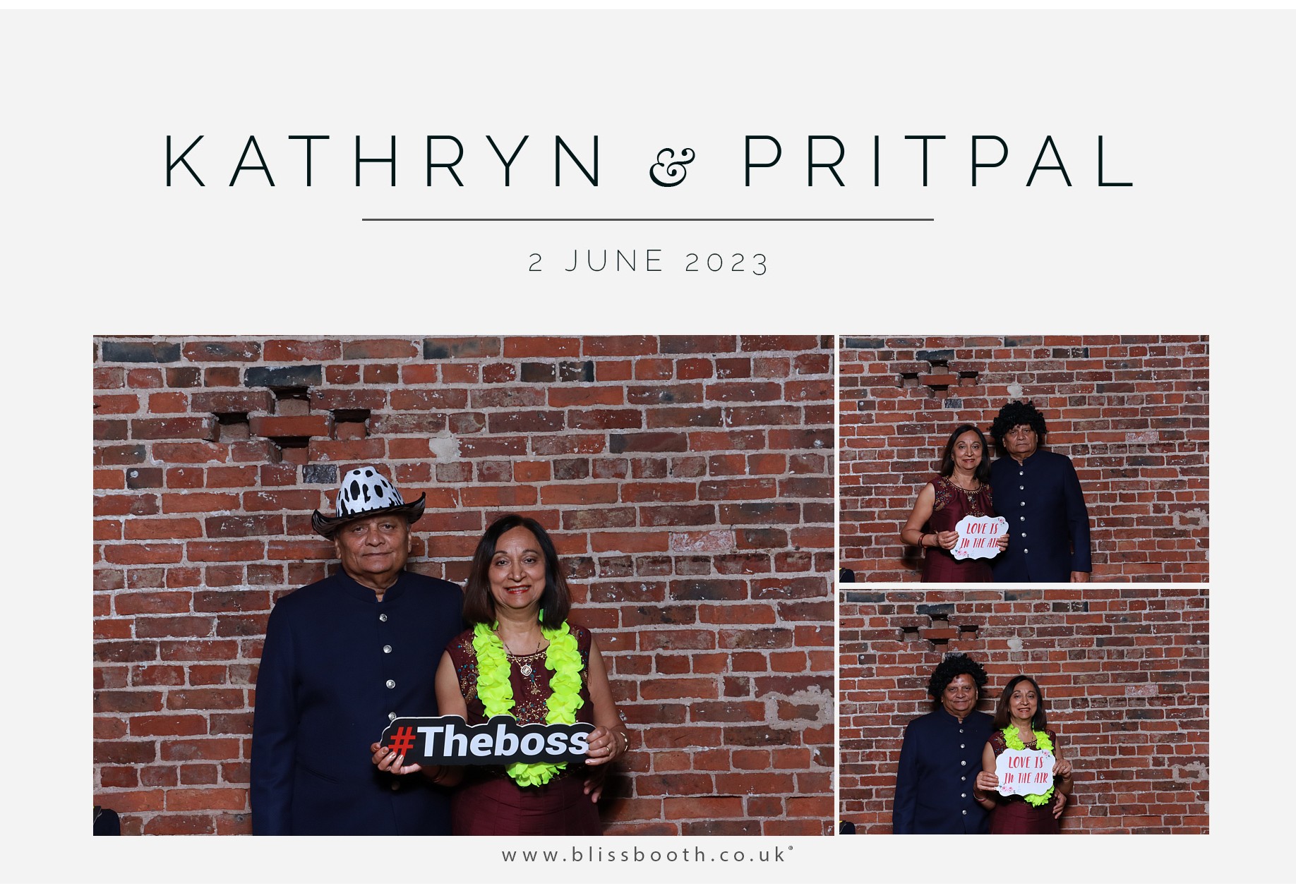 Kathryn & Pritpal | View more photos from the event at gallery.blissbooth.co.uk/u/BlissBooth/Kathryn-Pritpal