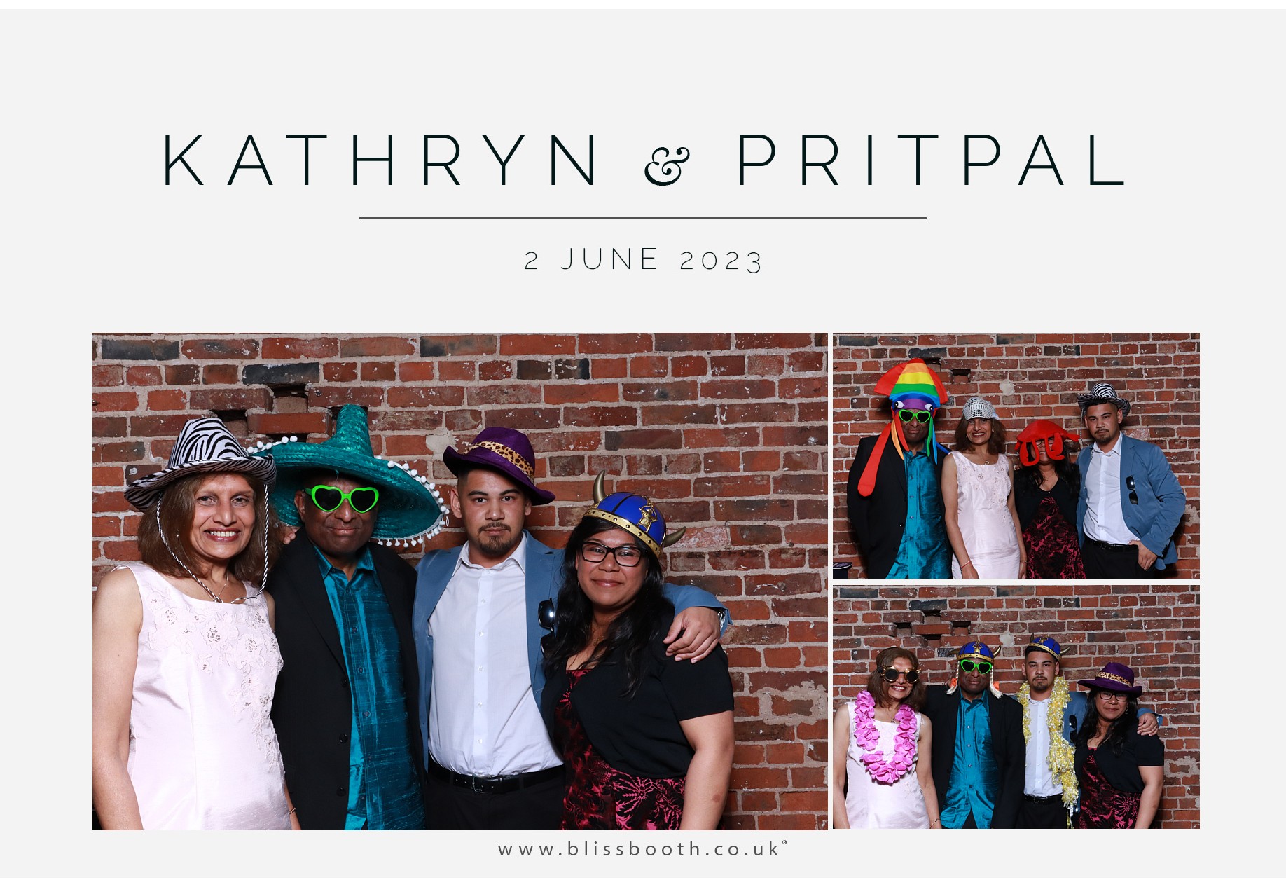 Kathryn & Pritpal | View more photos from the event at gallery.blissbooth.co.uk/u/BlissBooth/Kathryn-Pritpal