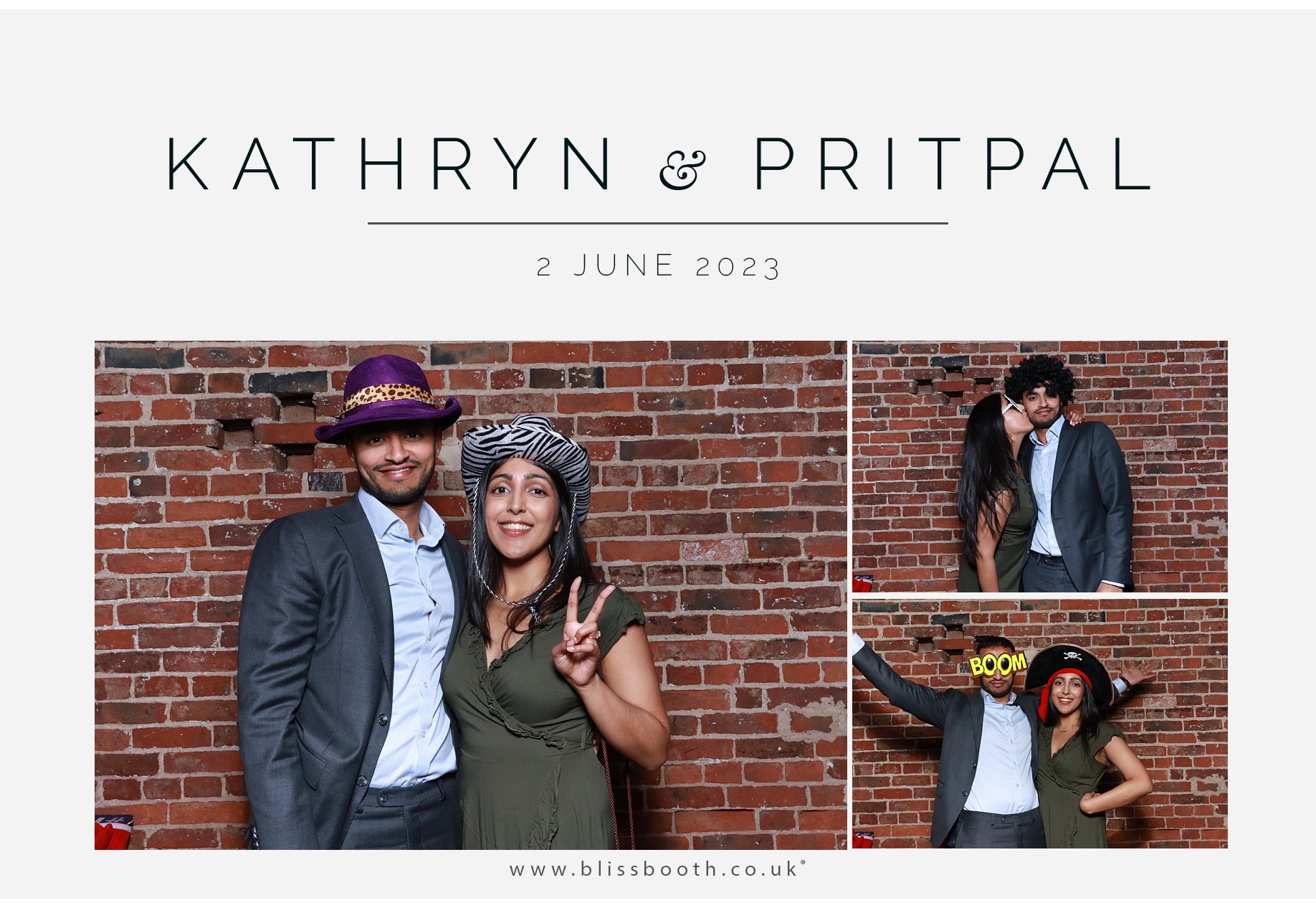 Kathryn & Pritpal | View more photos from the event at gallery.blissbooth.co.uk/u/BlissBooth/Kathryn-Pritpal
