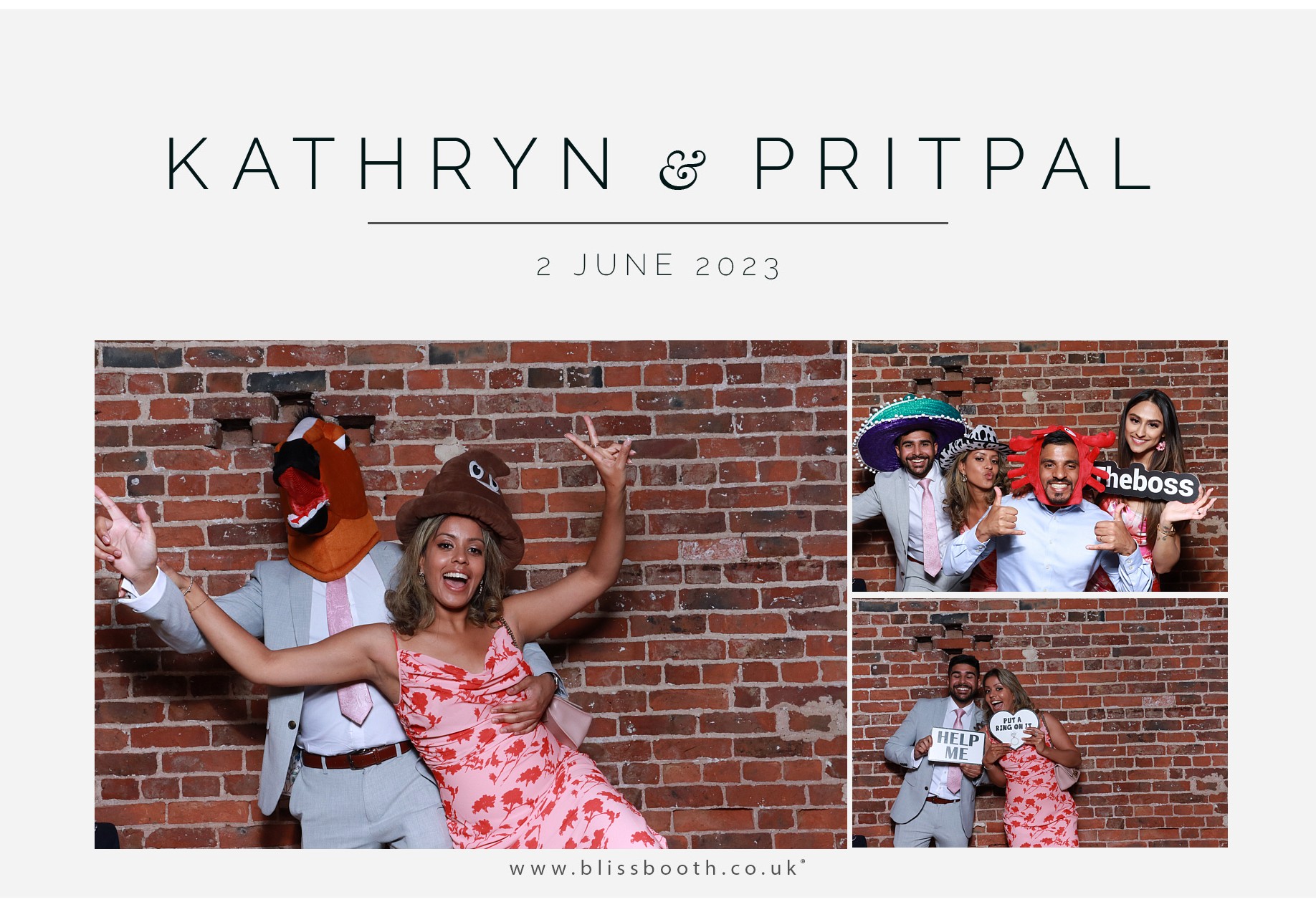 Kathryn & Pritpal | View more photos from the event at gallery.blissbooth.co.uk/u/BlissBooth/Kathryn-Pritpal