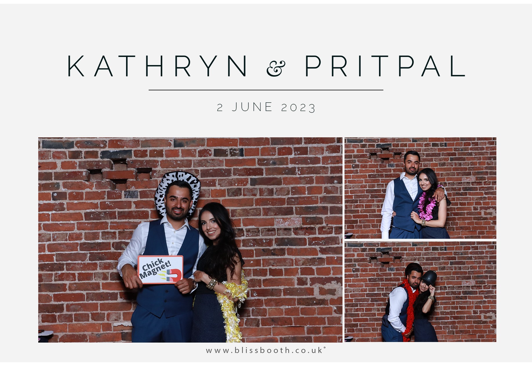 Kathryn & Pritpal | View more photos from the event at gallery.blissbooth.co.uk/u/BlissBooth/Kathryn-Pritpal