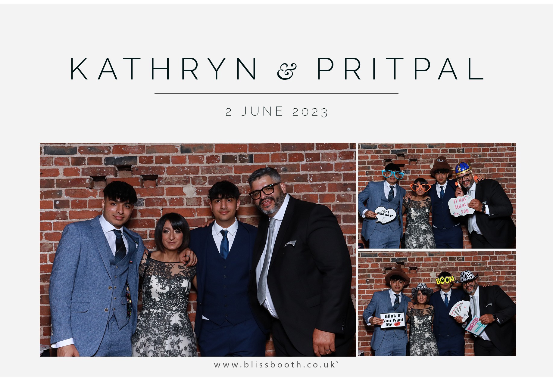 Kathryn & Pritpal | View more photos from the event at gallery.blissbooth.co.uk/u/BlissBooth/Kathryn-Pritpal