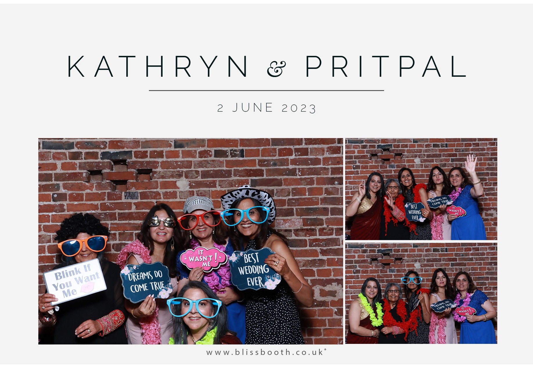 Kathryn & Pritpal | View more photos from the event at gallery.blissbooth.co.uk/u/BlissBooth/Kathryn-Pritpal