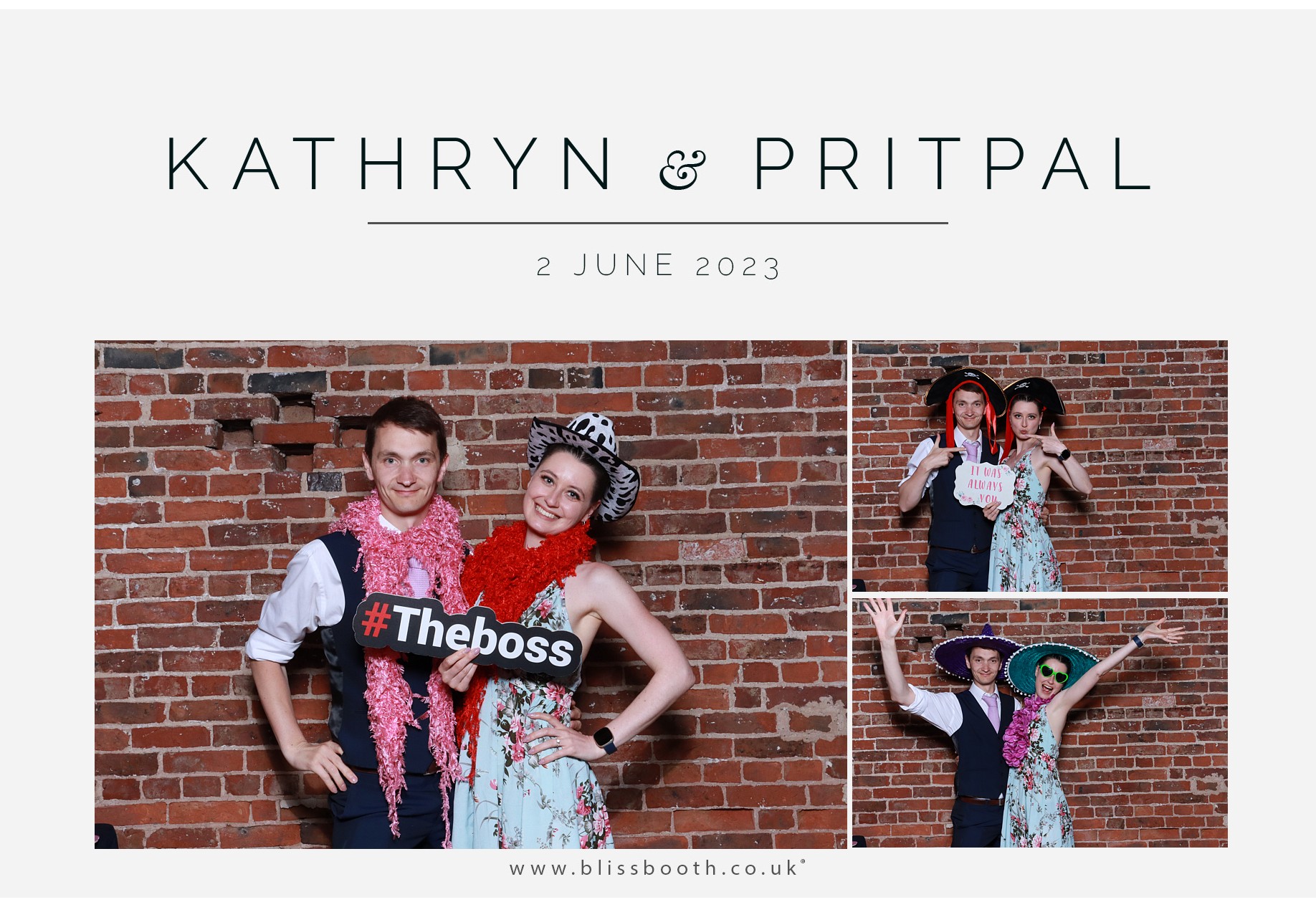 Kathryn & Pritpal | View more photos from the event at gallery.blissbooth.co.uk/u/BlissBooth/Kathryn-Pritpal