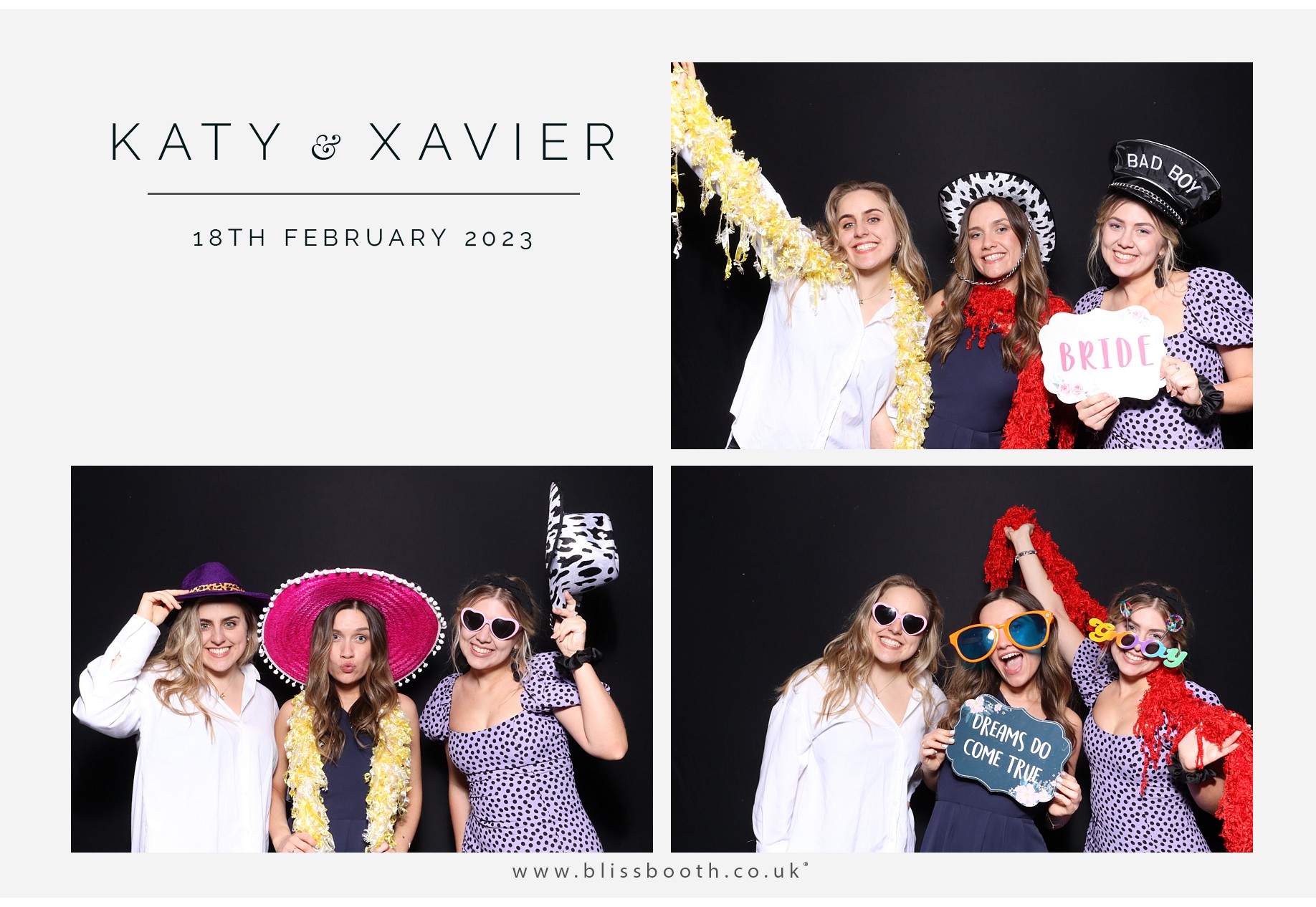 Katy & Xavier | View more photos from the event at gallery.blissbooth.co.uk/u/BlissBooth/Katy-Xavier