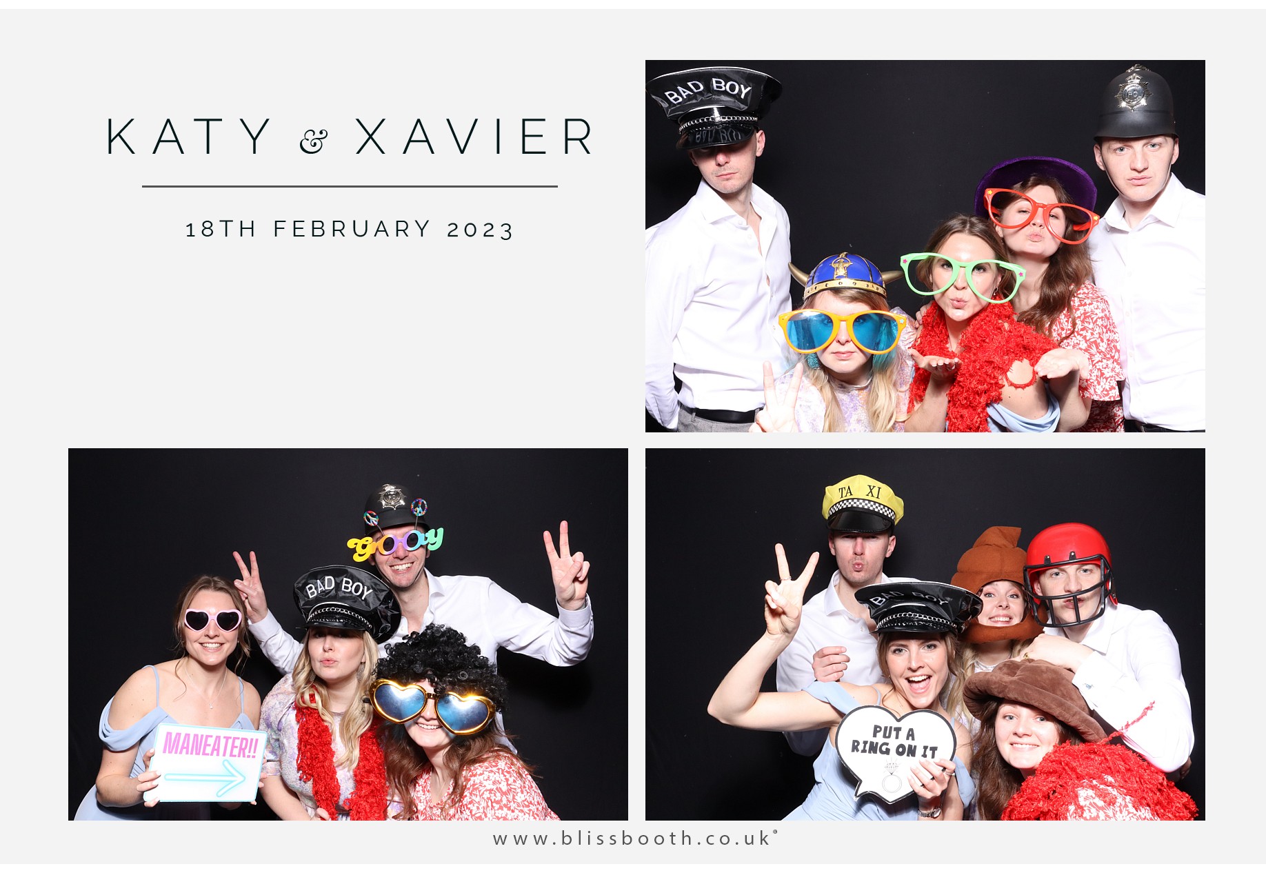 Katy & Xavier | View more photos from the event at gallery.blissbooth.co.uk/u/BlissBooth/Katy-Xavier