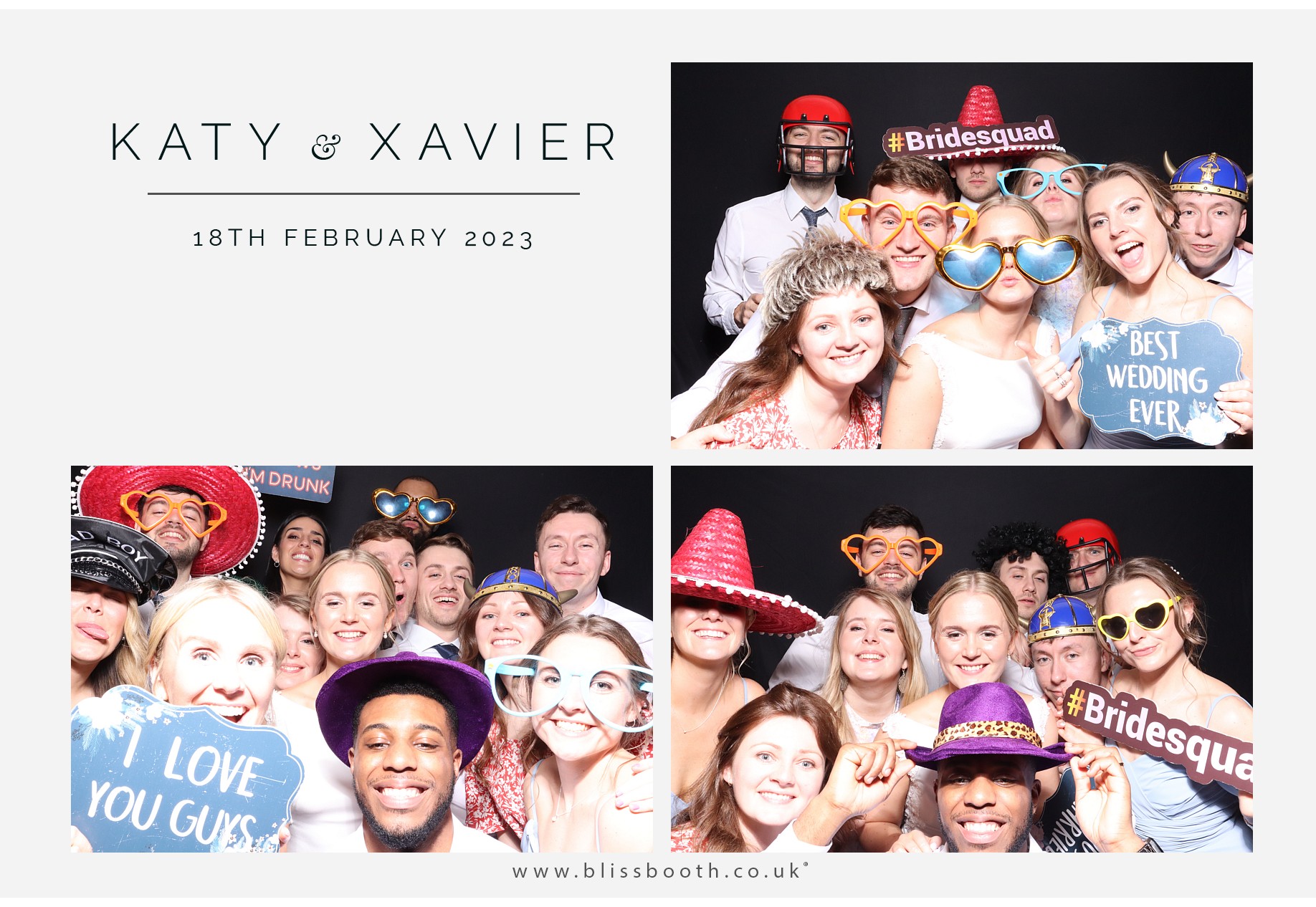 Katy & Xavier | View more photos from the event at gallery.blissbooth.co.uk/u/BlissBooth/Katy-Xavier