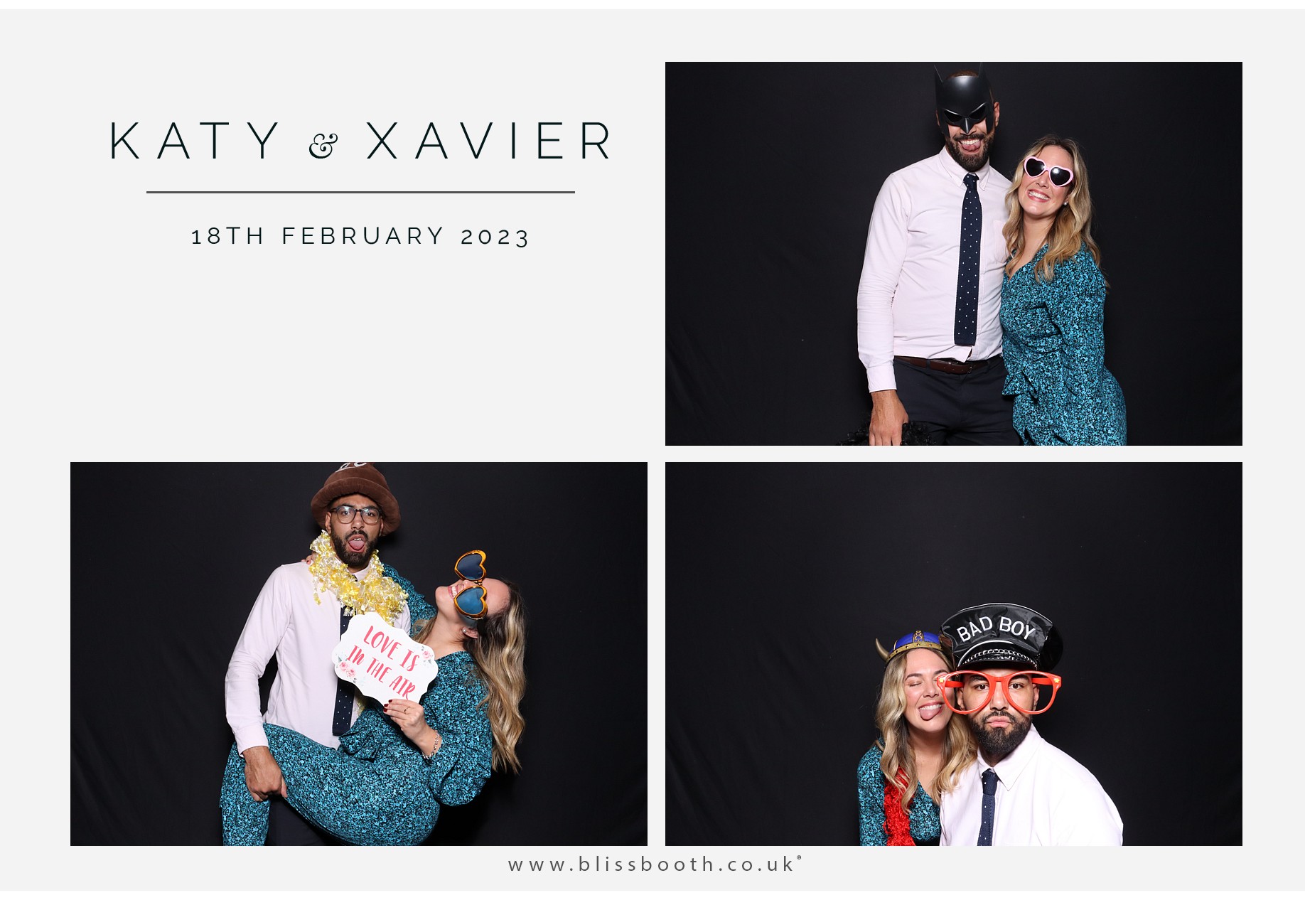 Katy & Xavier | View more photos from the event at gallery.blissbooth.co.uk/u/BlissBooth/Katy-Xavier