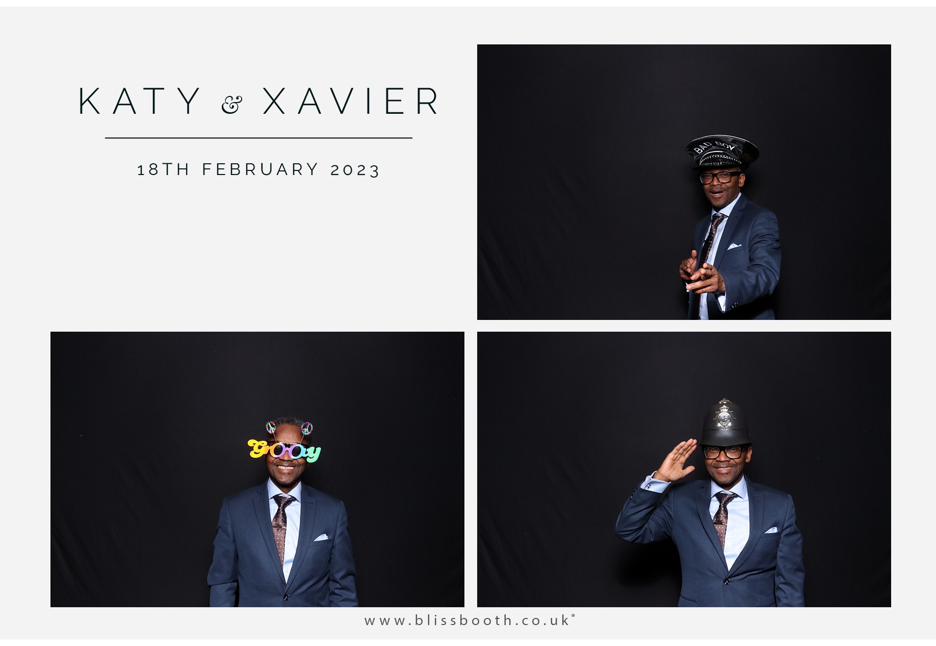 Katy & Xavier | View more photos from the event at gallery.blissbooth.co.uk/u/BlissBooth/Katy-Xavier