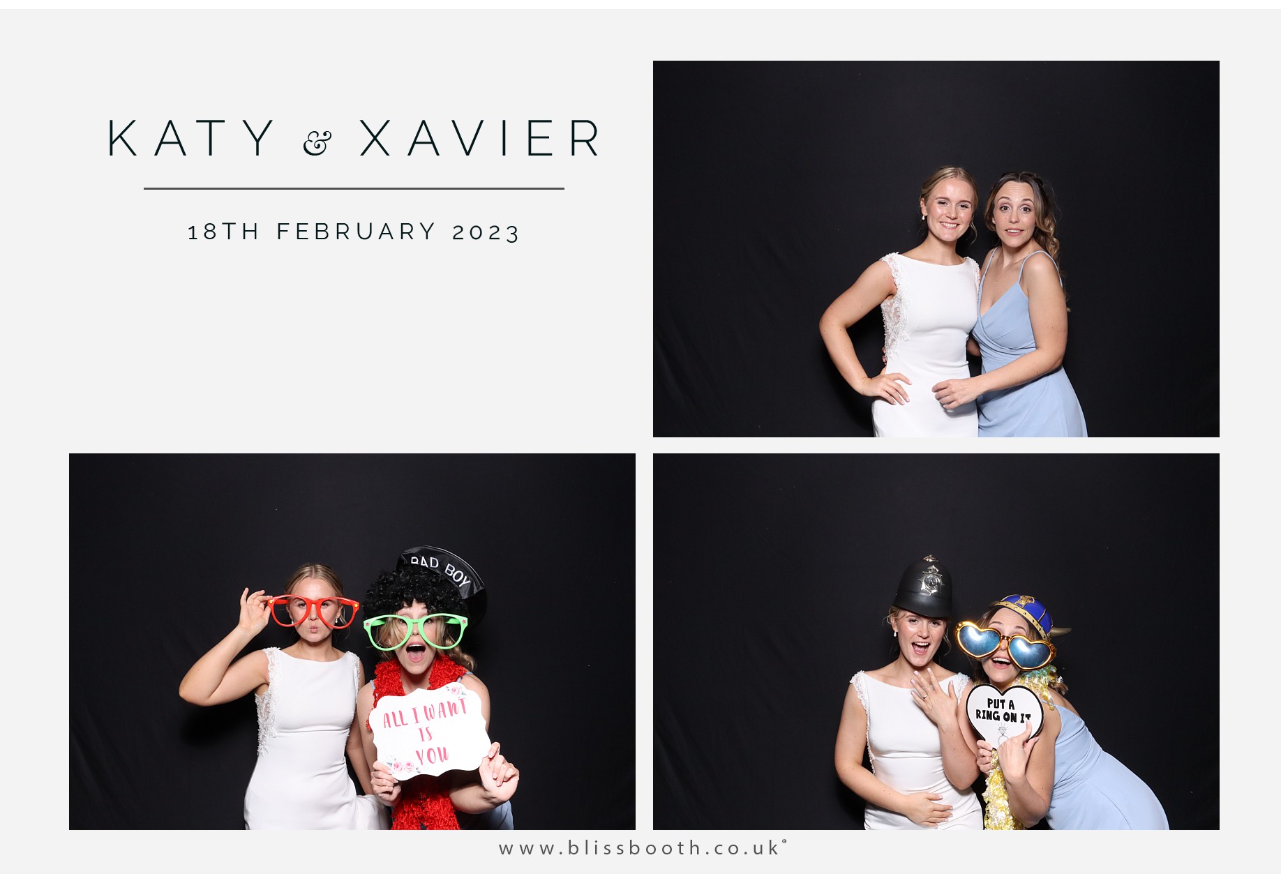 Katy & Xavier | View more photos from the event at gallery.blissbooth.co.uk/u/BlissBooth/Katy-Xavier