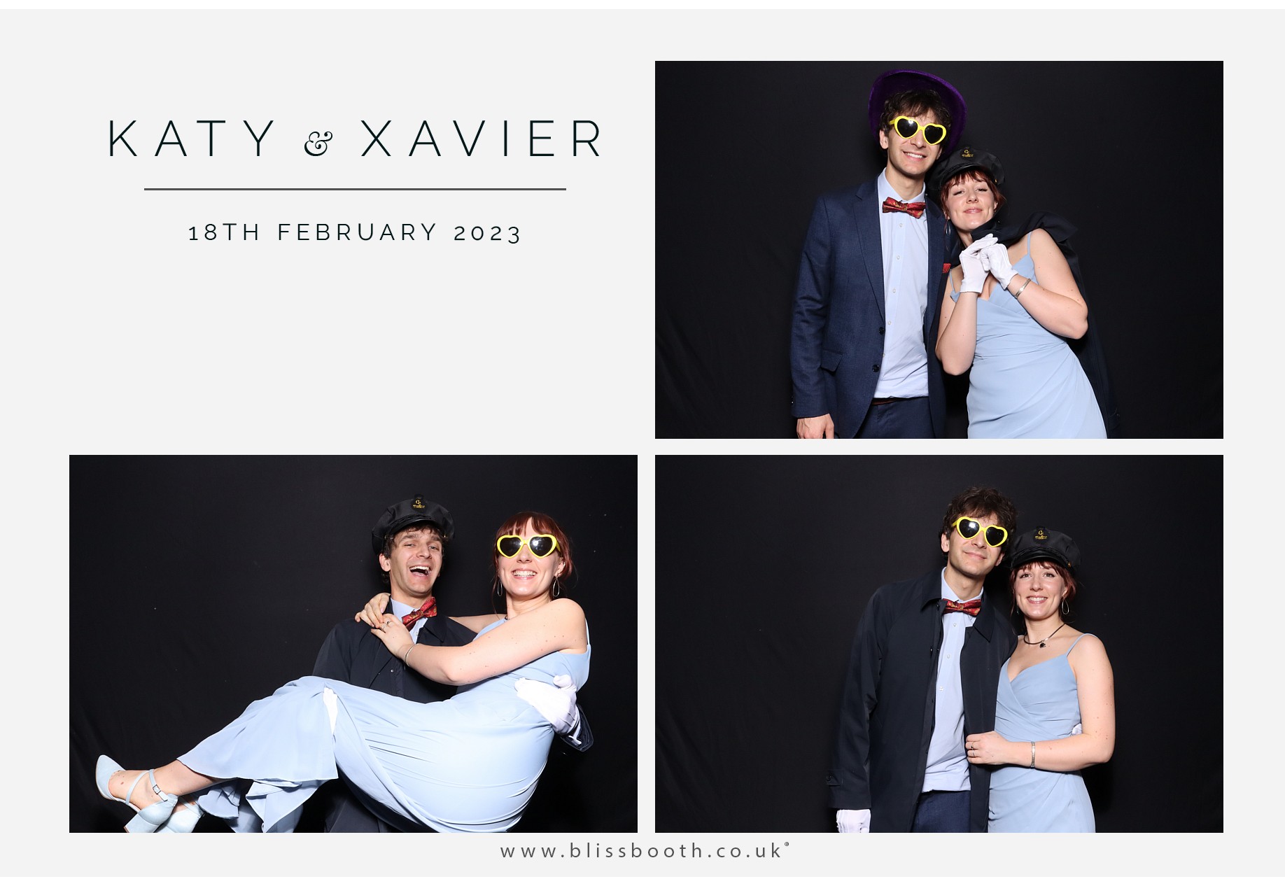 Katy & Xavier | View more photos from the event at gallery.blissbooth.co.uk/u/BlissBooth/Katy-Xavier