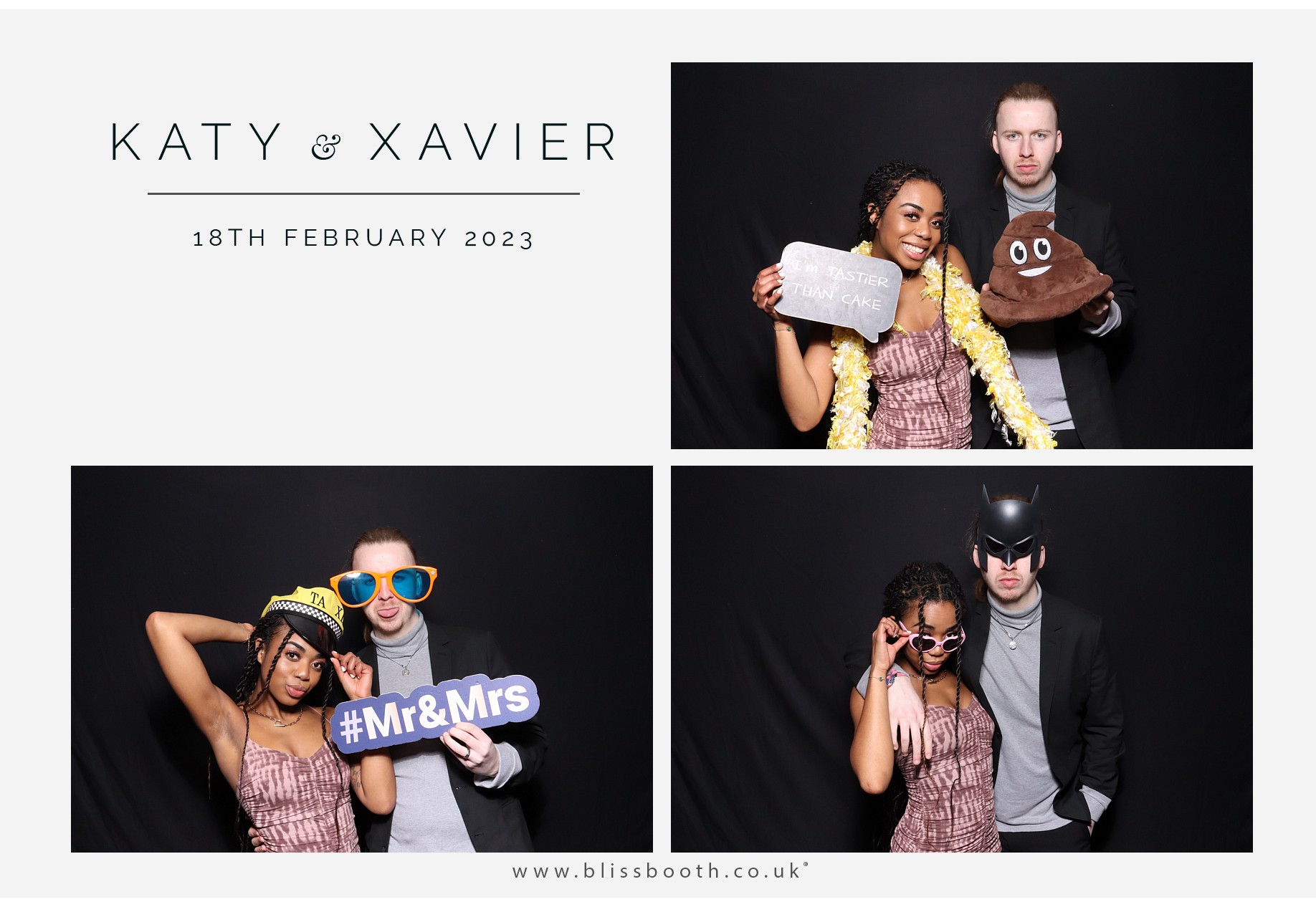Katy & Xavier | View more photos from the event at gallery.blissbooth.co.uk/u/BlissBooth/Katy-Xavier