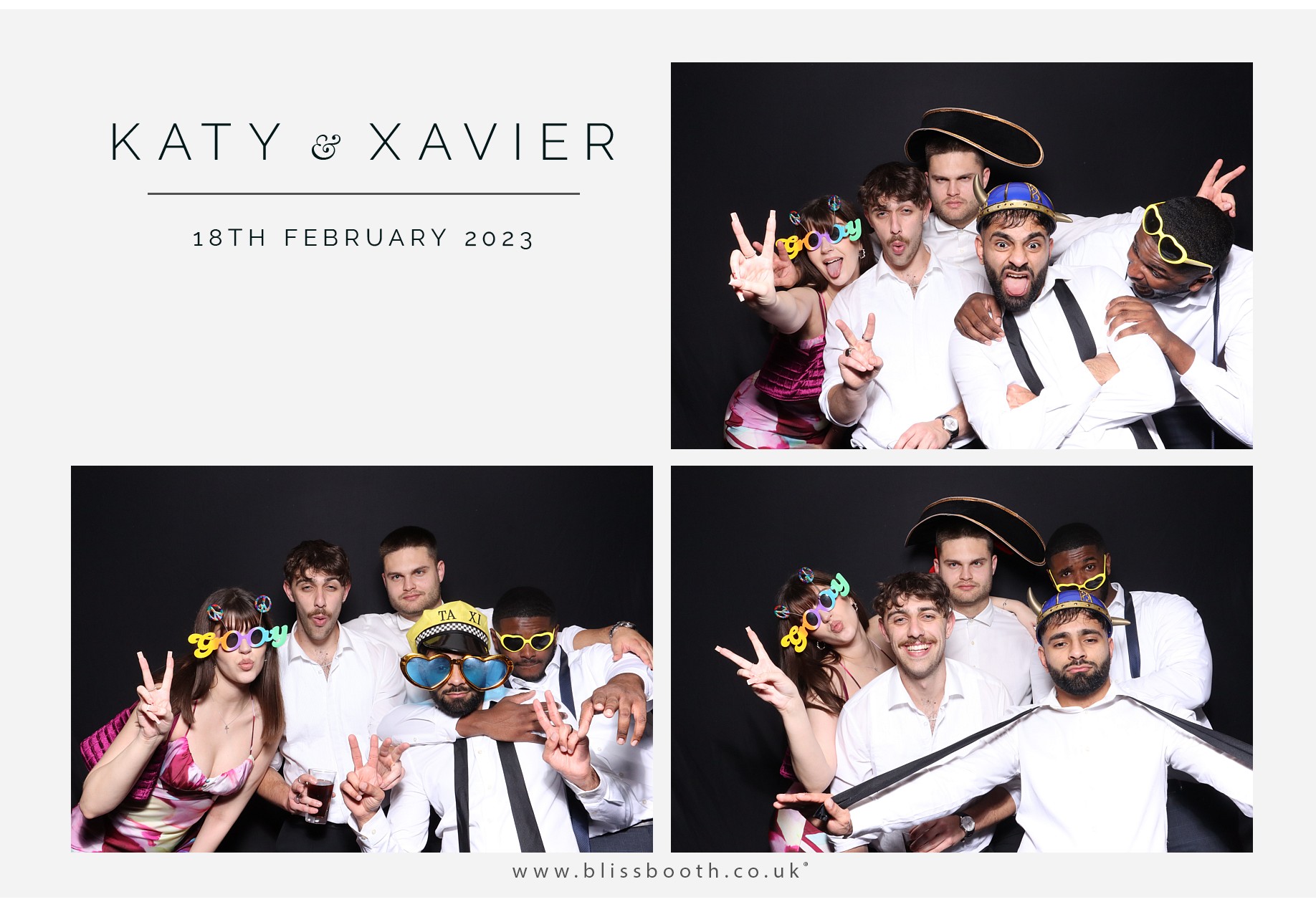 Katy & Xavier | View more photos from the event at gallery.blissbooth.co.uk/u/BlissBooth/Katy-Xavier