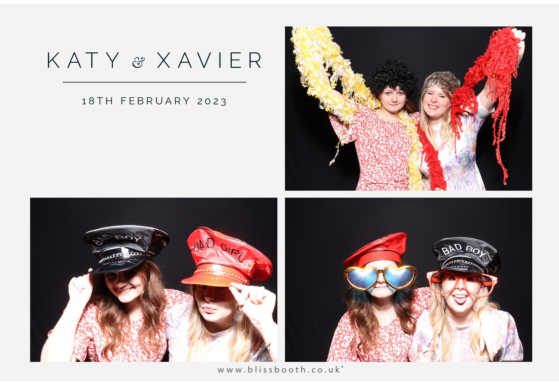 Katy & Xavier | View more photos from the event at gallery.blissbooth.co.uk/u/BlissBooth/Katy-Xavier