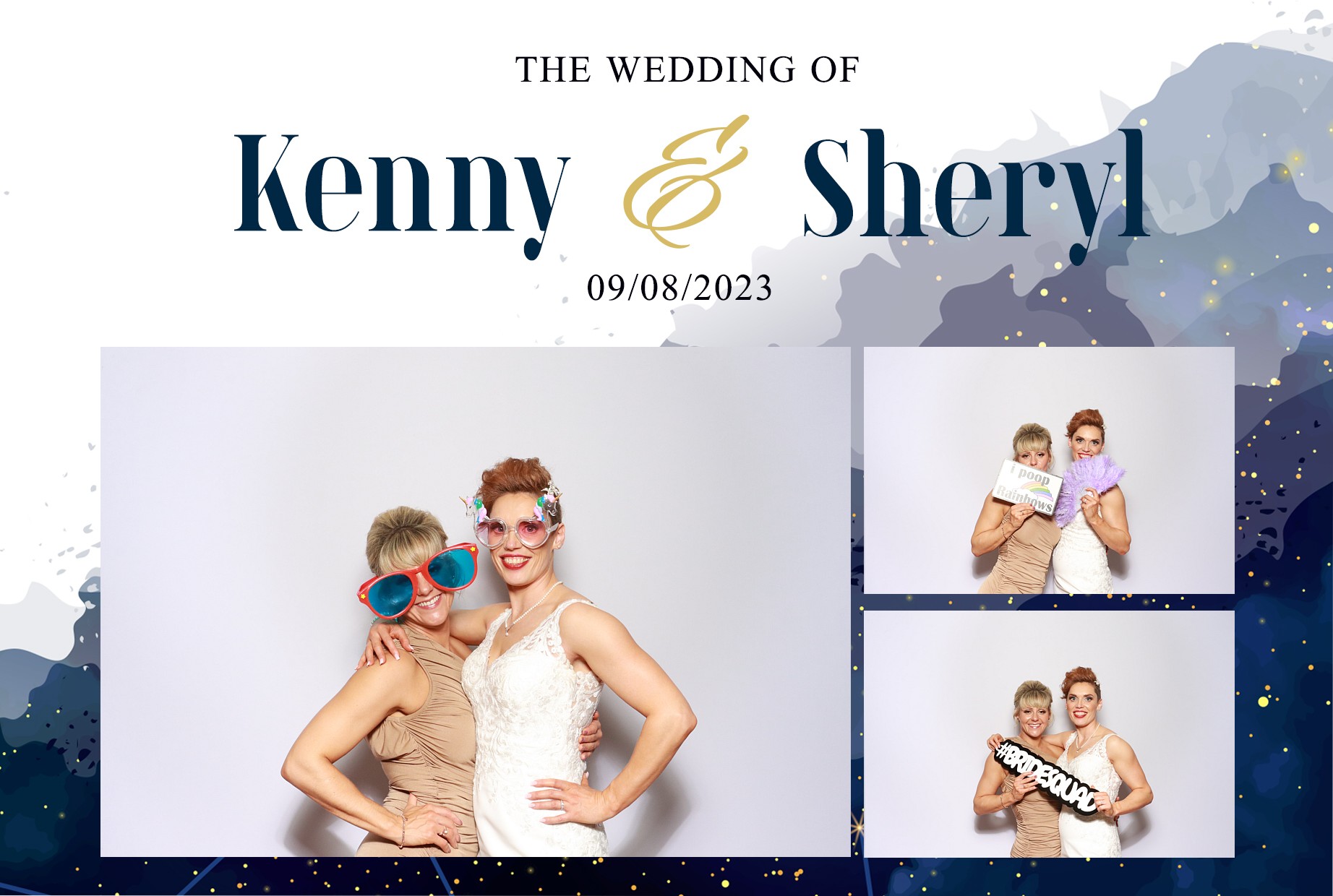 Kenny and Sheryl | View more photos from the event at gallery.blissbooth.co.uk/u/BlissBooth/Kenny-and-Sheryl