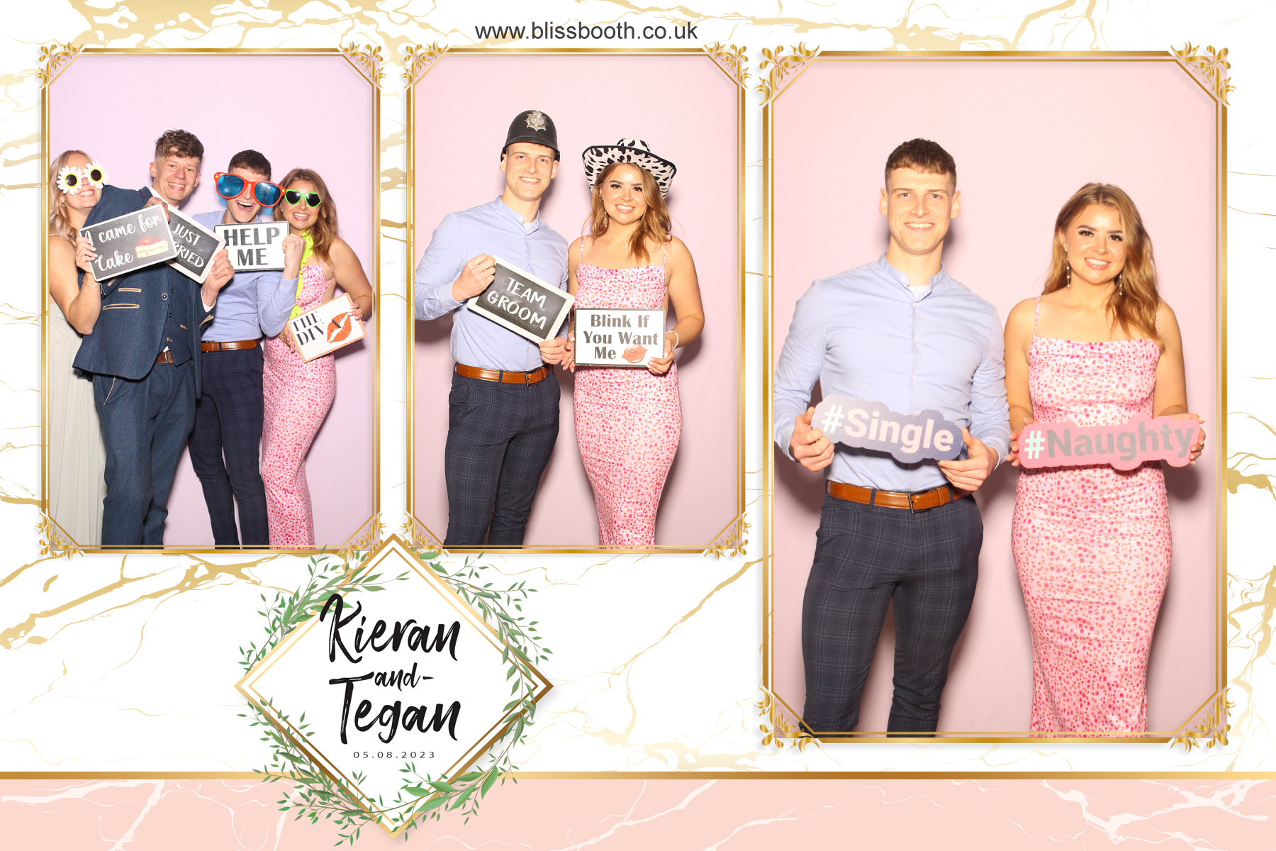 Kieran & Tegan | View more photos from the event at gallery.blissbooth.co.uk/u/BlissBooth/Kieran-Tegan