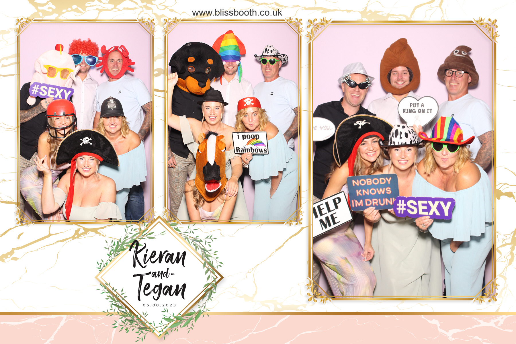 Kieran & Tegan | View more photos from the event at gallery.blissbooth.co.uk/u/BlissBooth/Kieran-Tegan