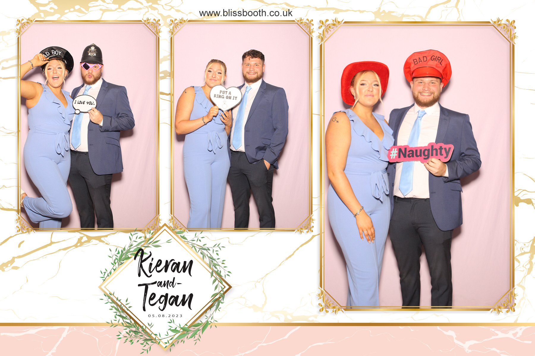 Kieran & Tegan | View more photos from the event at gallery.blissbooth.co.uk/u/BlissBooth/Kieran-Tegan