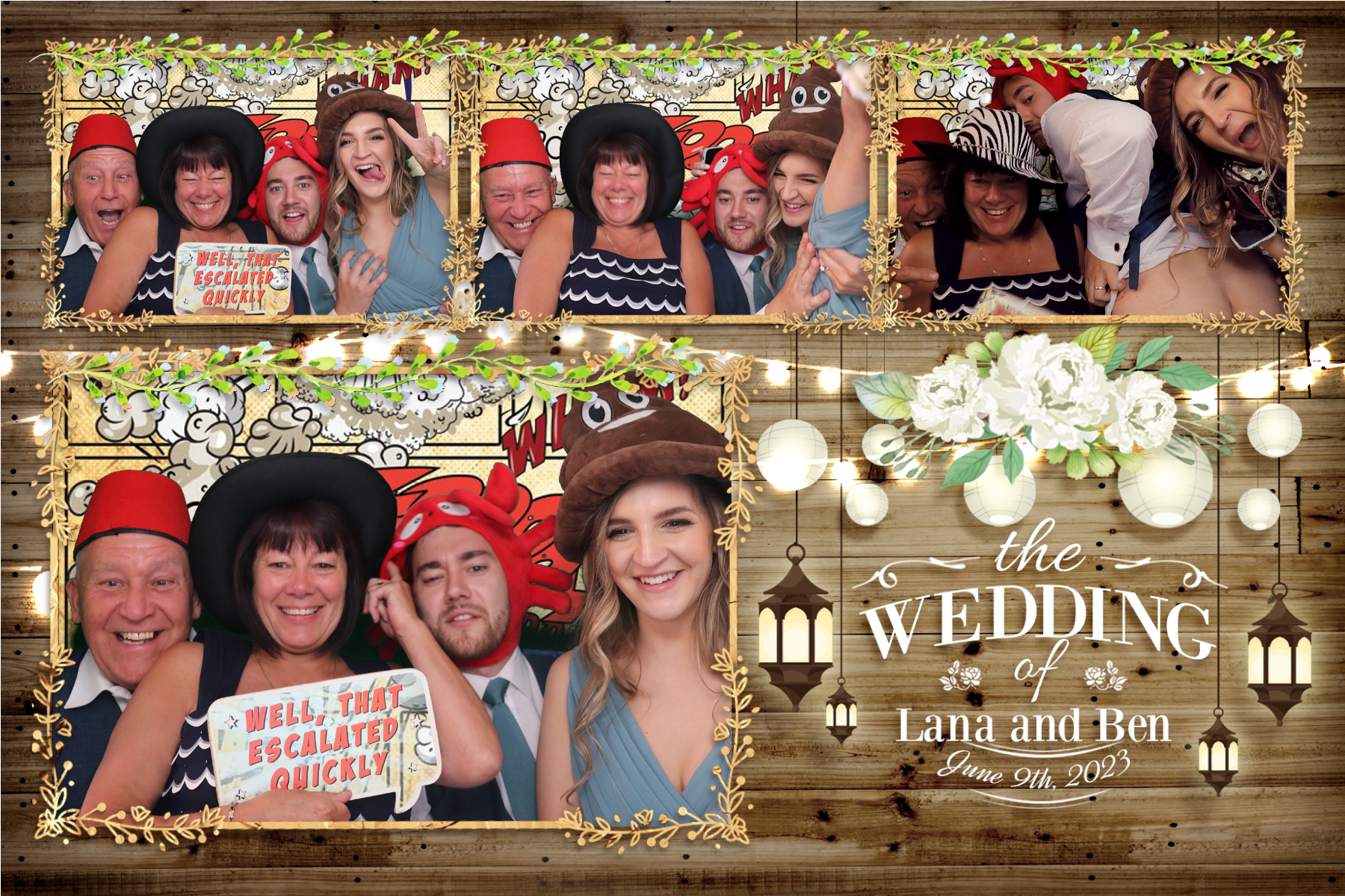 Lana and Ben | View more photos from the event at gallery.blissbooth.co.uk/u/BlissBooth/Lana-and-Ben