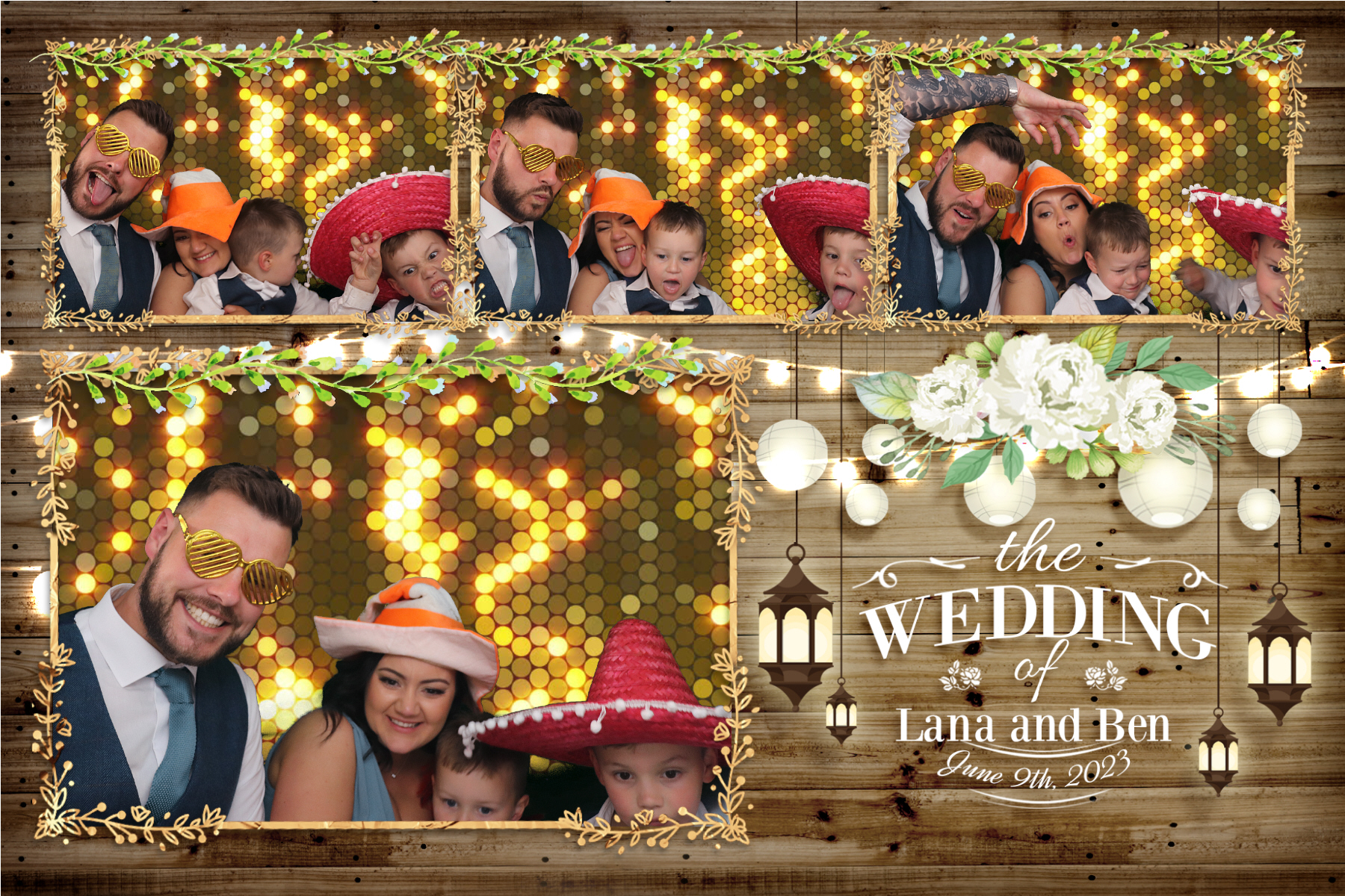 Lana and Ben | View more photos from the event at gallery.blissbooth.co.uk/u/BlissBooth/Lana-and-Ben
