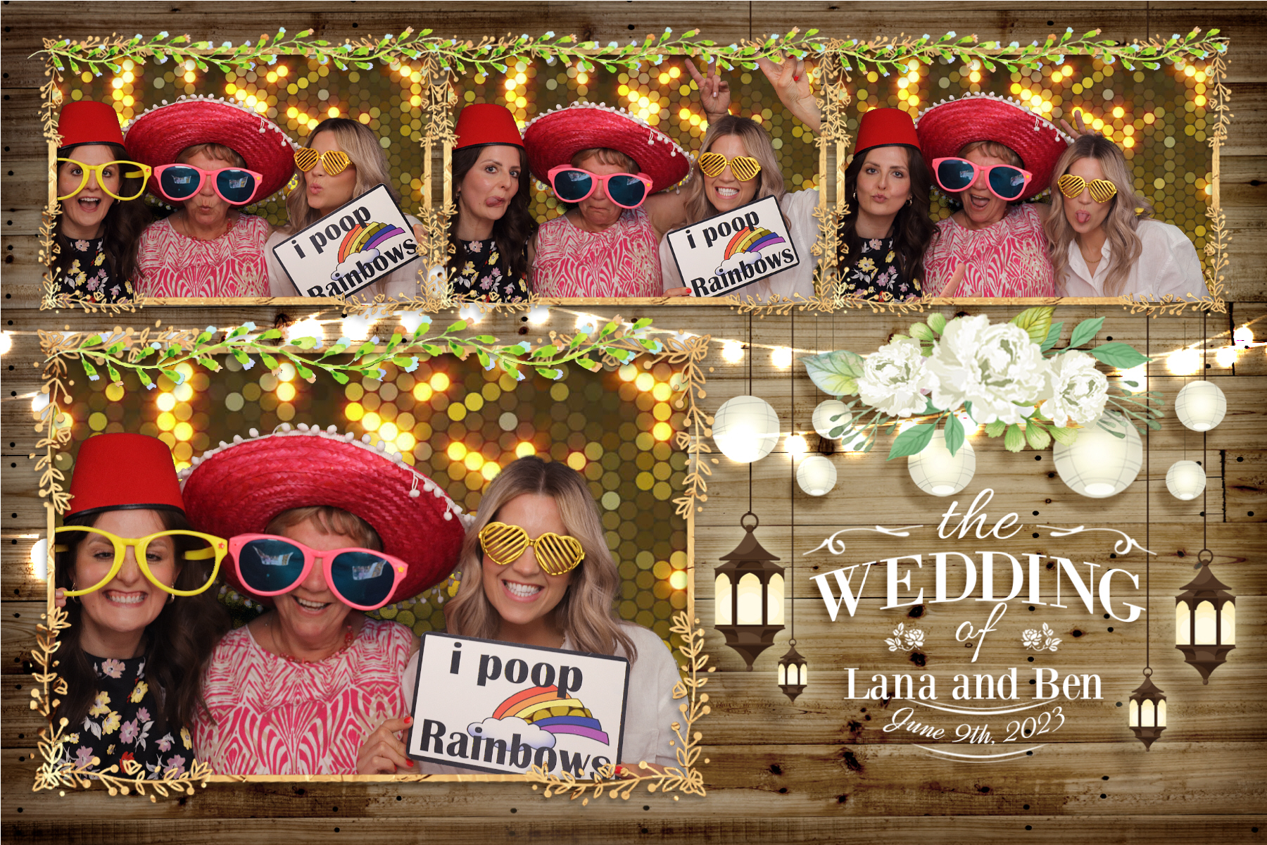Lana and Ben | View more photos from the event at gallery.blissbooth.co.uk/u/BlissBooth/Lana-and-Ben