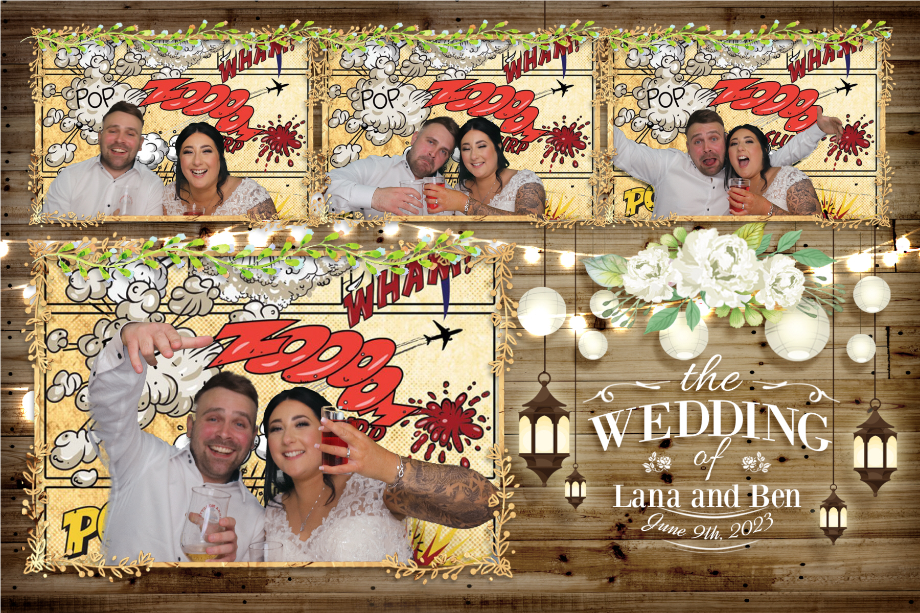 Lana and Ben | View more photos from the event at gallery.blissbooth.co.uk/u/BlissBooth/Lana-and-Ben