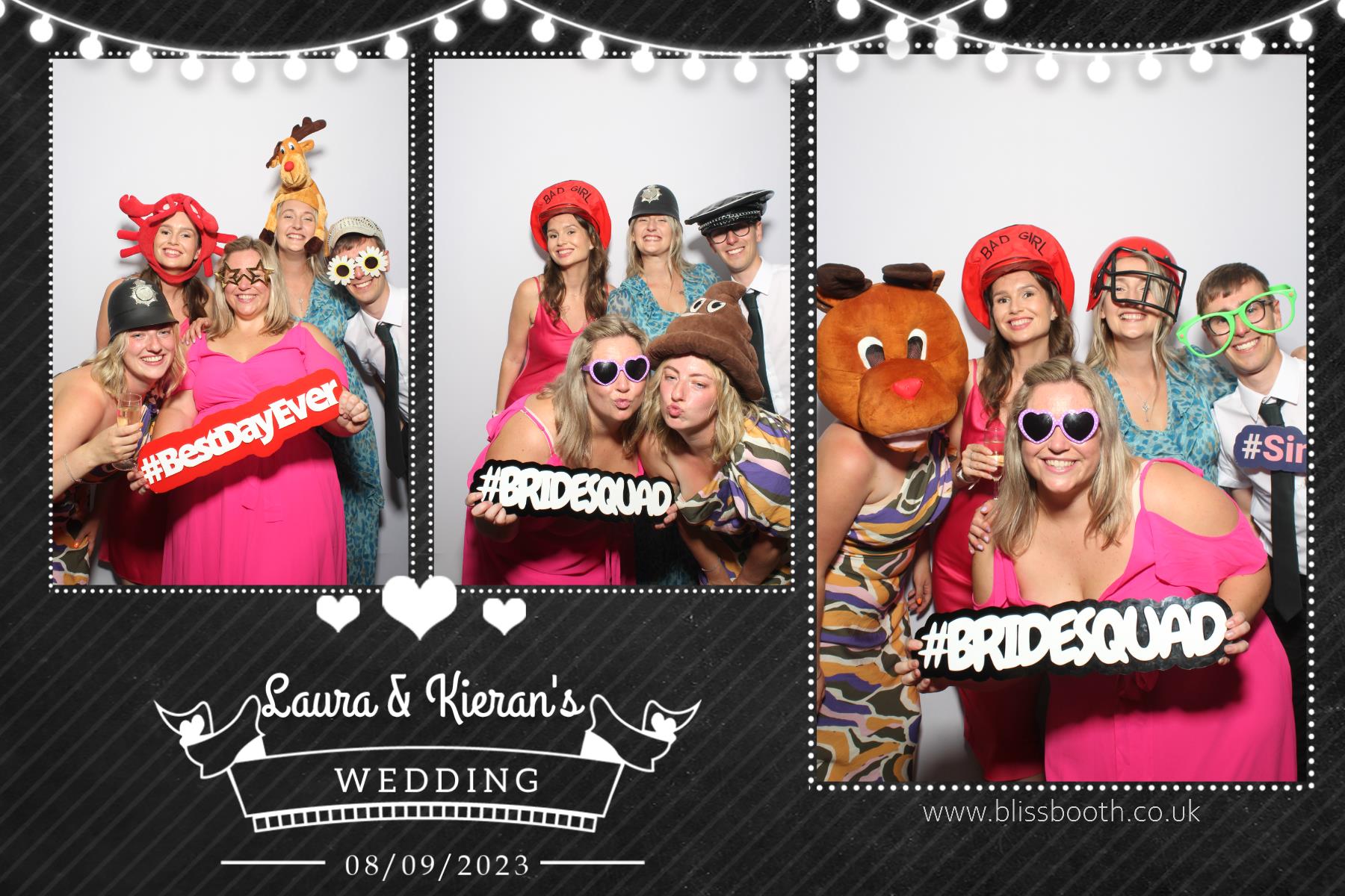 Laura and Kieran | View more photos from the event at gallery.blissbooth.co.uk/u/BlissBooth/Laura-and-Kieran