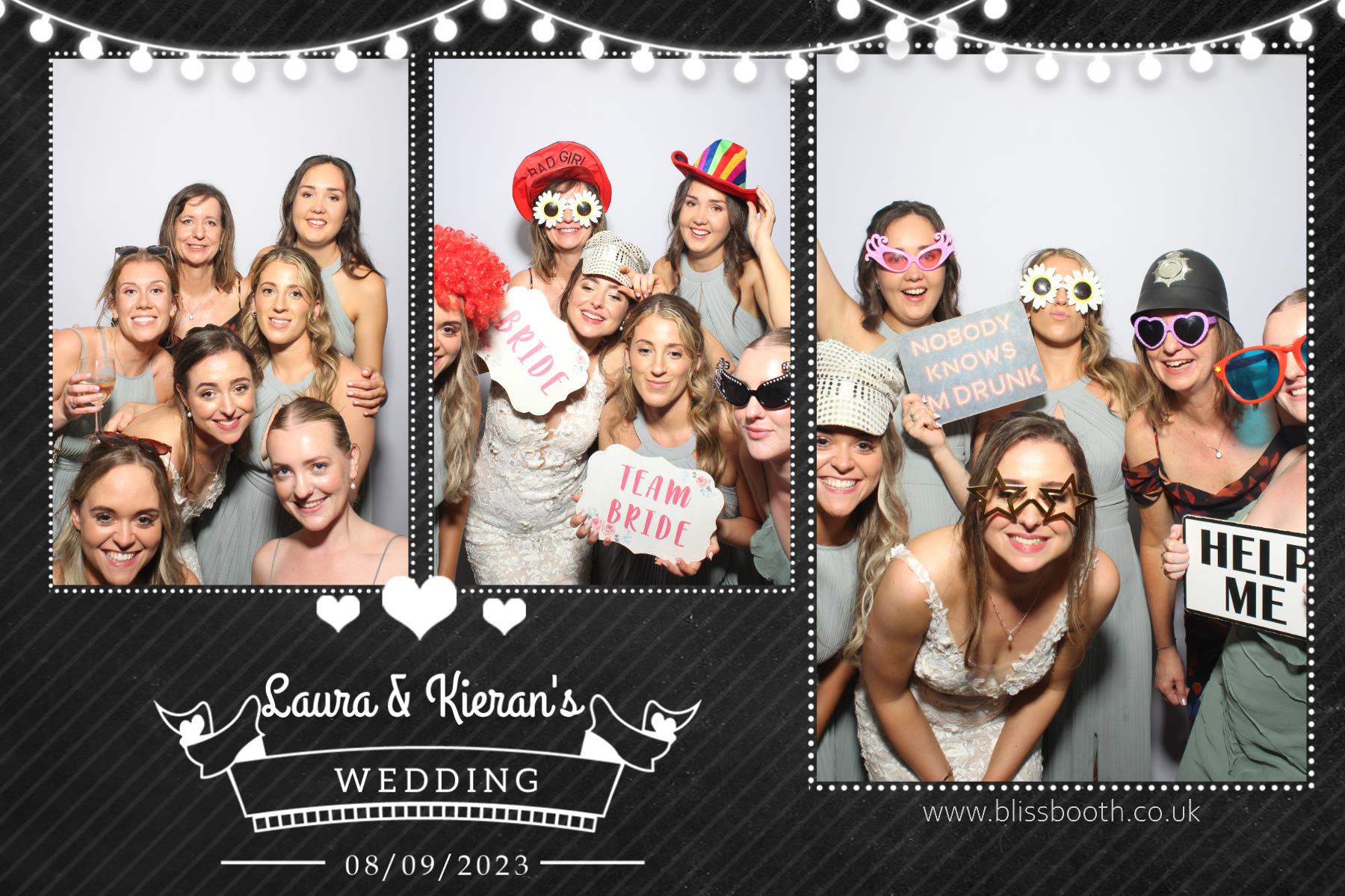 Laura and Kieran | View more photos from the event at gallery.blissbooth.co.uk/u/BlissBooth/Laura-and-Kieran