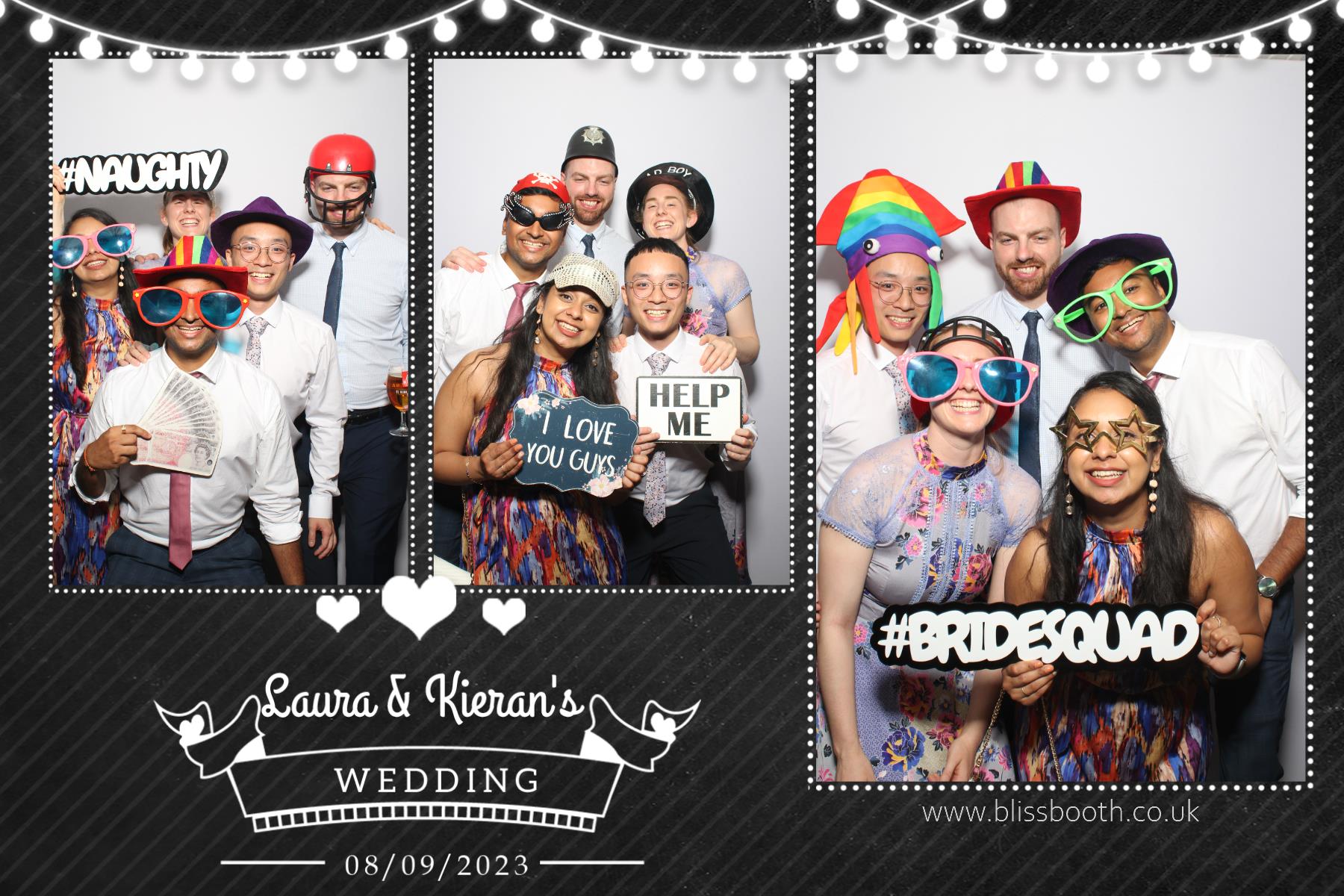 Laura and Kieran | View more photos from the event at gallery.blissbooth.co.uk/u/BlissBooth/Laura-and-Kieran