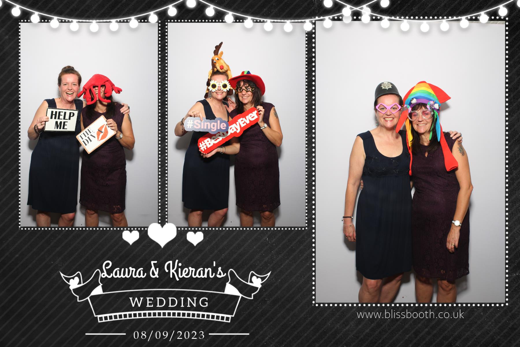 Laura and Kieran | View more photos from the event at gallery.blissbooth.co.uk/u/BlissBooth/Laura-and-Kieran