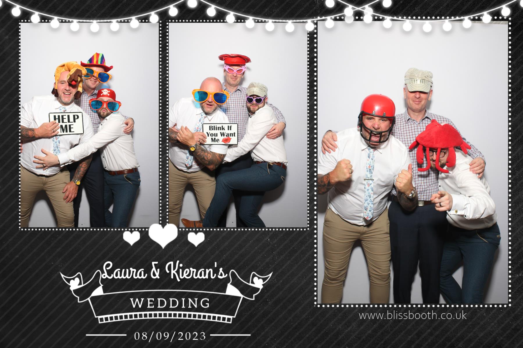Laura and Kieran | View more photos from the event at gallery.blissbooth.co.uk/u/BlissBooth/Laura-and-Kieran