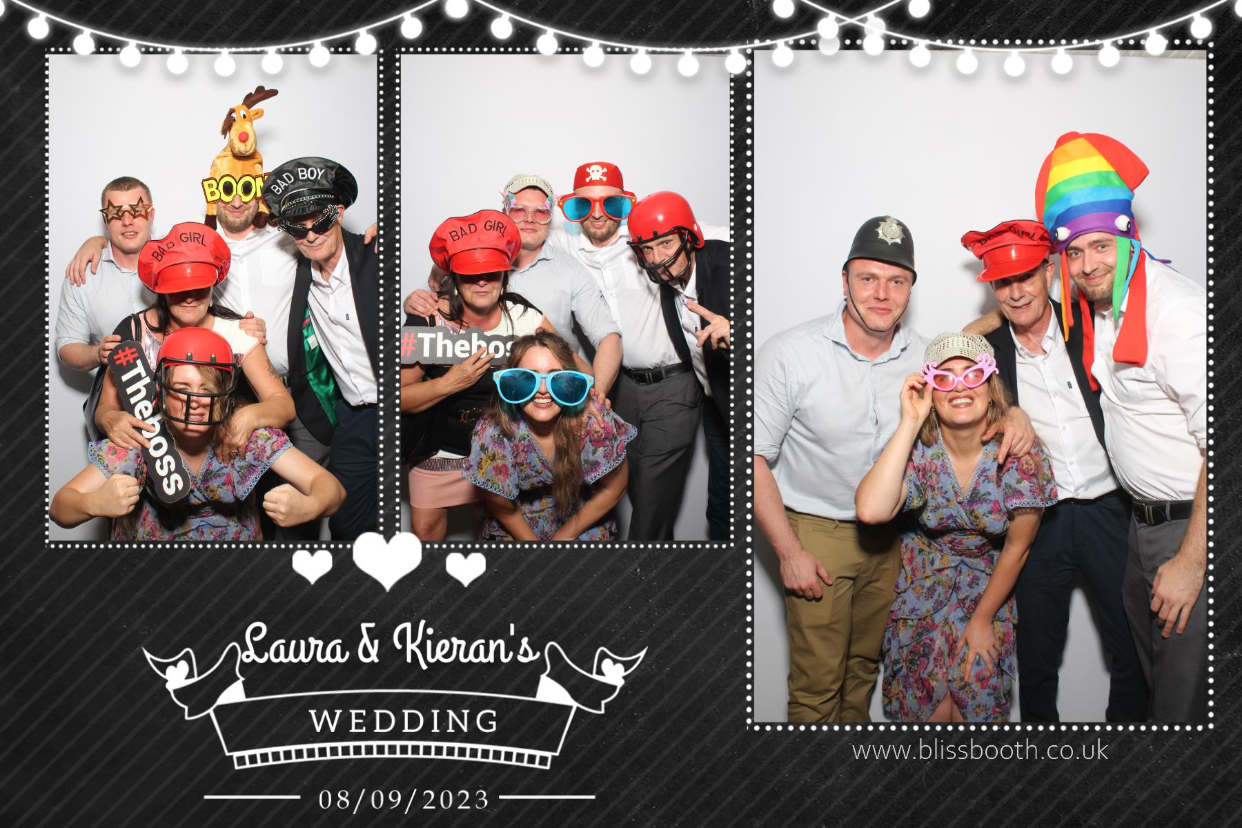 Laura and Kieran | View more photos from the event at gallery.blissbooth.co.uk/u/BlissBooth/Laura-and-Kieran