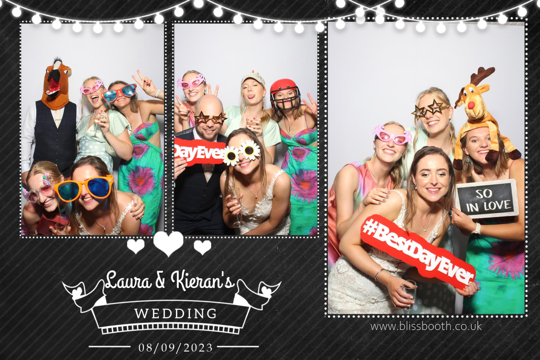 Laura and Kieran | View more photos from the event at gallery.blissbooth.co.uk/u/BlissBooth/Laura-and-Kieran
