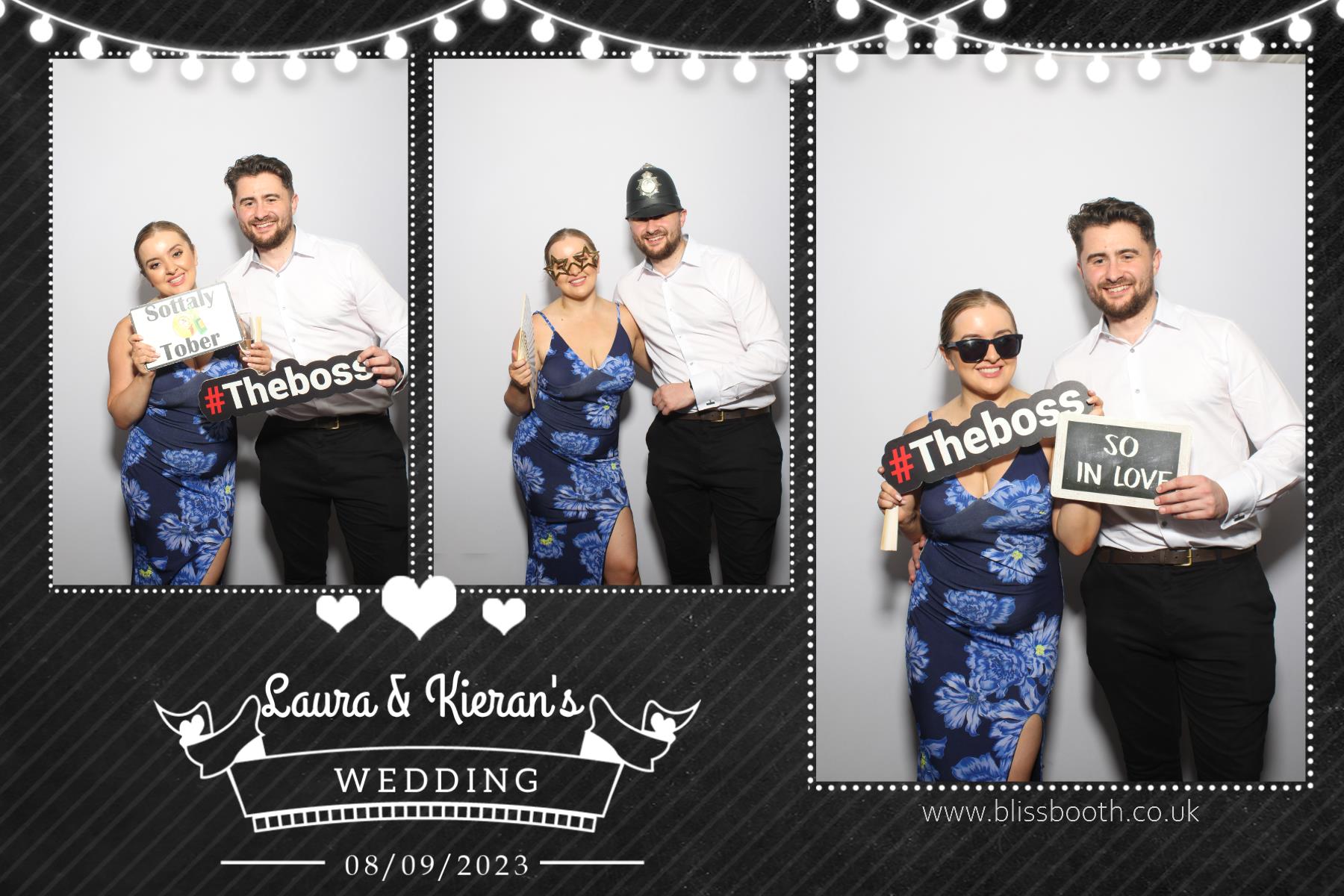 Laura and Kieran | View more photos from the event at gallery.blissbooth.co.uk/u/BlissBooth/Laura-and-Kieran