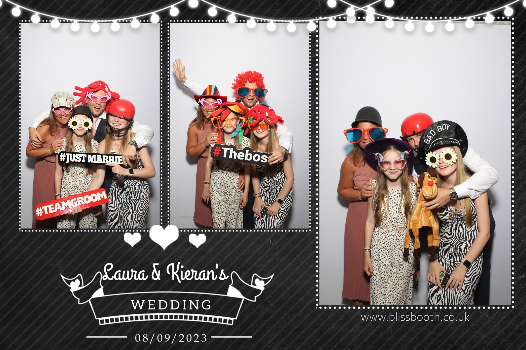 Laura and Kieran | View more photos from the event at gallery.blissbooth.co.uk/u/BlissBooth/Laura-and-Kieran