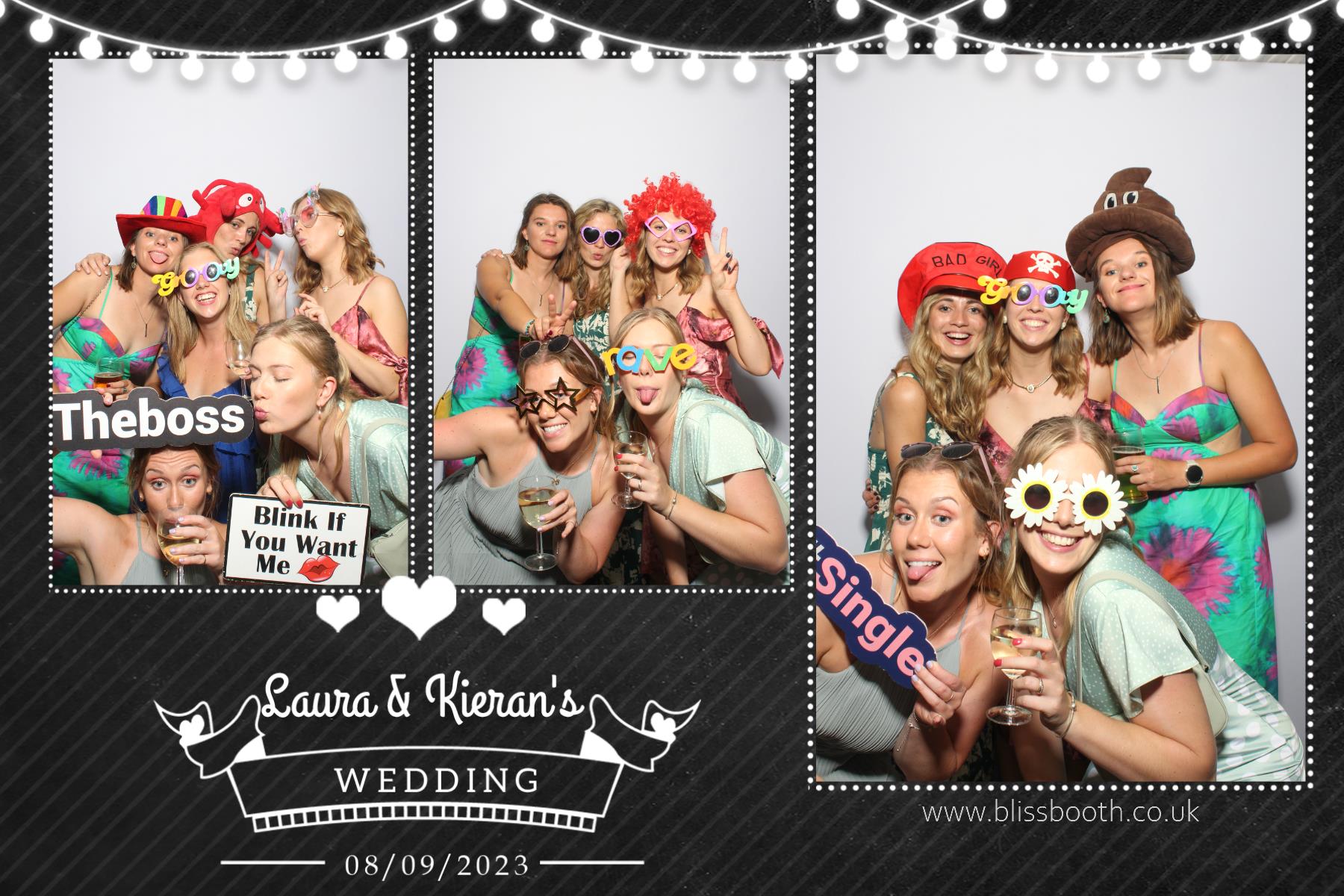 Laura and Kieran | View more photos from the event at gallery.blissbooth.co.uk/u/BlissBooth/Laura-and-Kieran