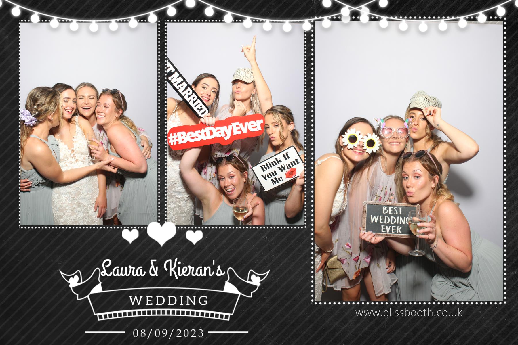 Laura and Kieran | View more photos from the event at gallery.blissbooth.co.uk/u/BlissBooth/Laura-and-Kieran