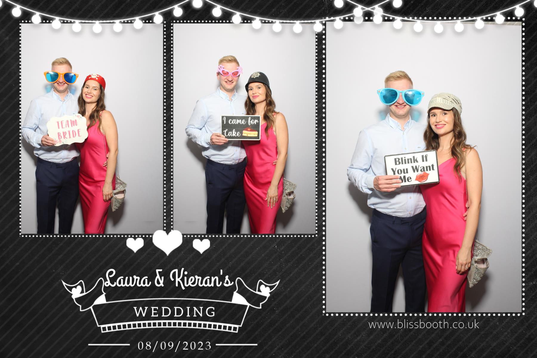 Laura and Kieran | View more photos from the event at gallery.blissbooth.co.uk/u/BlissBooth/Laura-and-Kieran