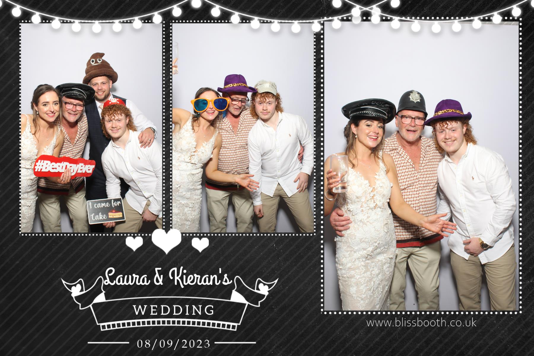 Laura and Kieran | View more photos from the event at gallery.blissbooth.co.uk/u/BlissBooth/Laura-and-Kieran
