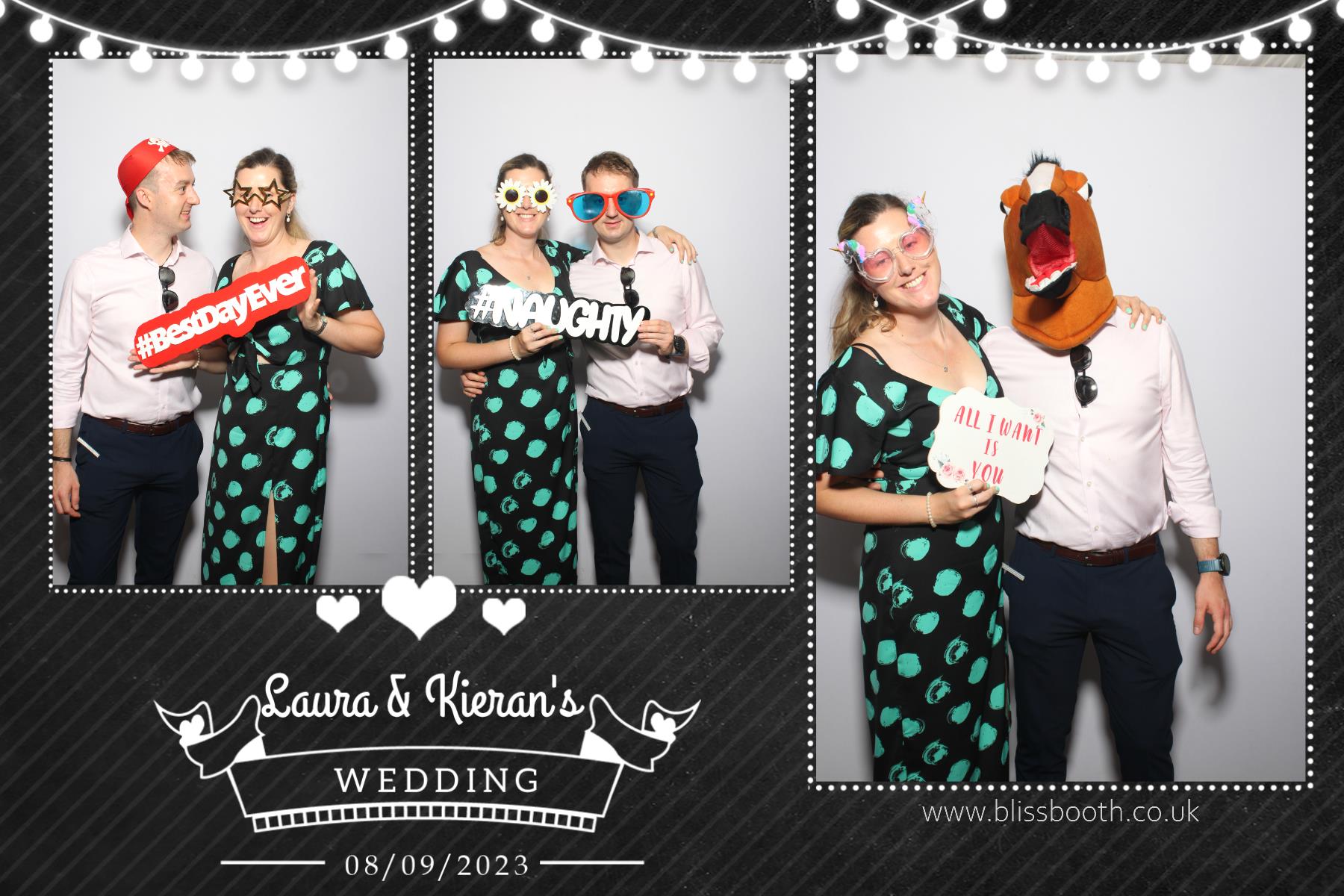 Laura and Kieran | View more photos from the event at gallery.blissbooth.co.uk/u/BlissBooth/Laura-and-Kieran