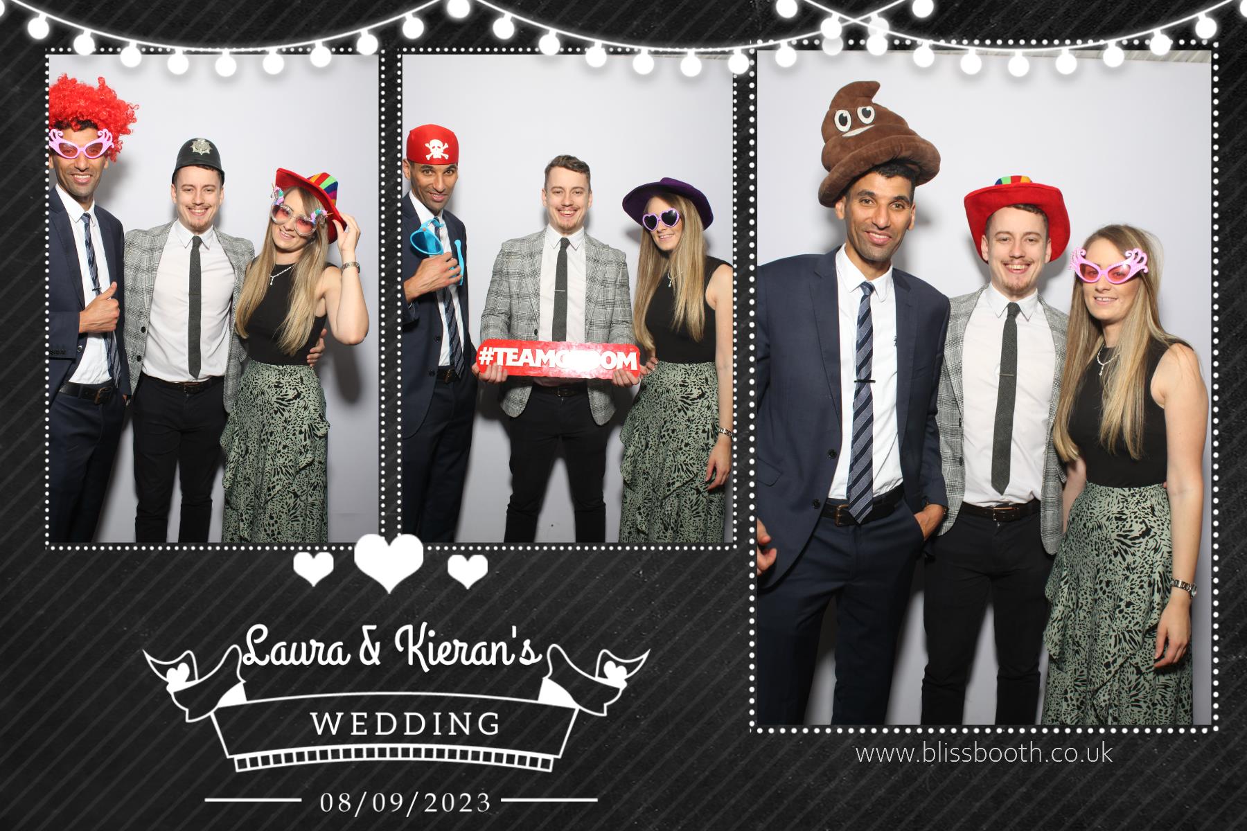 Laura and Kieran | View more photos from the event at gallery.blissbooth.co.uk/u/BlissBooth/Laura-and-Kieran