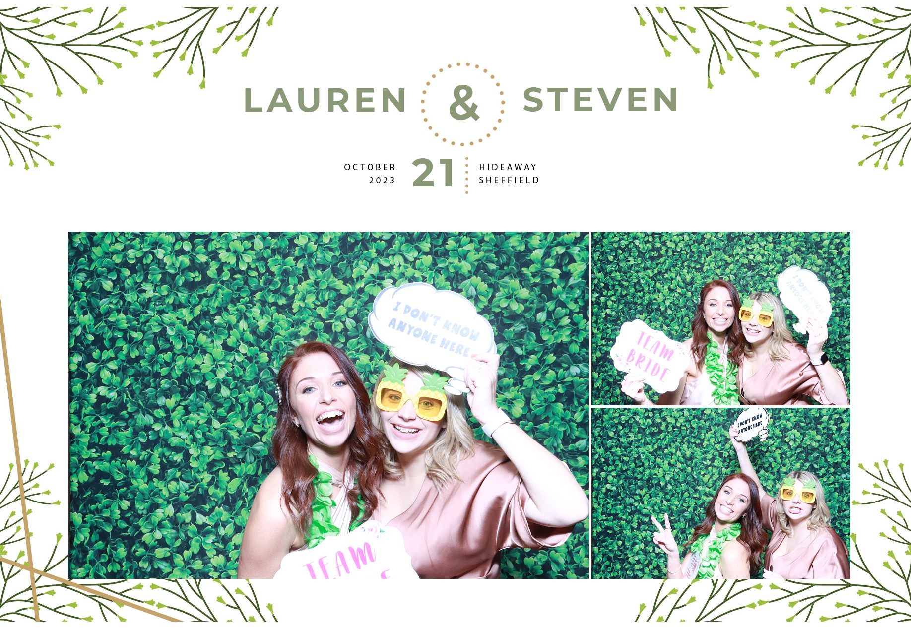 Lauren and Steven | View more photos from the event at gallery.blissbooth.co.uk/u/BlissBooth/Lauren-and-Steven