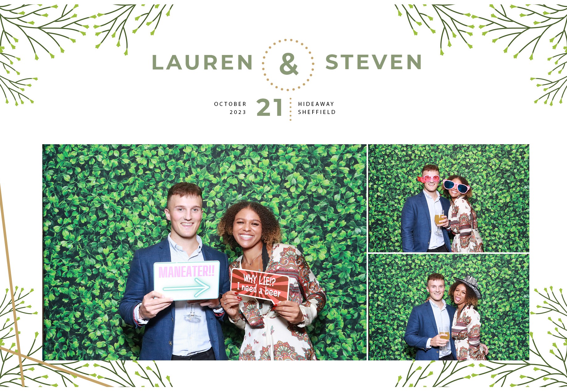 Lauren and Steven | View more photos from the event at gallery.blissbooth.co.uk/u/BlissBooth/Lauren-and-Steven