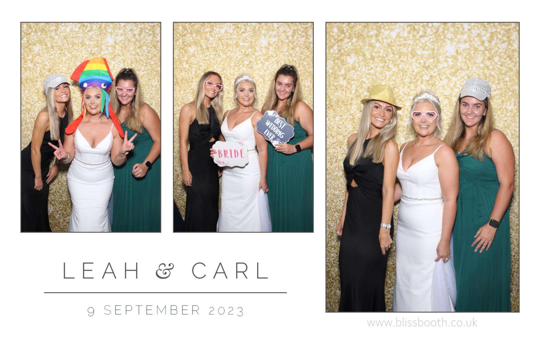Leah and Carl | View more photos from the event at gallery.blissbooth.co.uk/u/BlissBooth/Leah-and-Carl