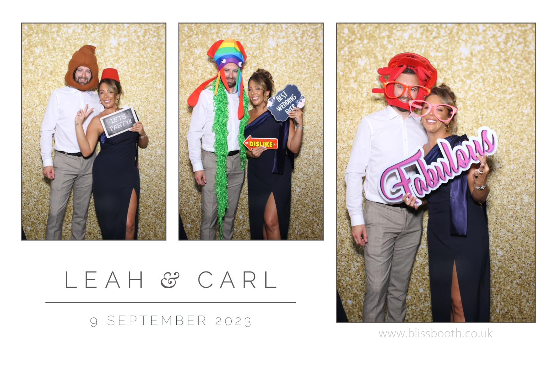 Leah and Carl | View more photos from the event at gallery.blissbooth.co.uk/u/BlissBooth/Leah-and-Carl