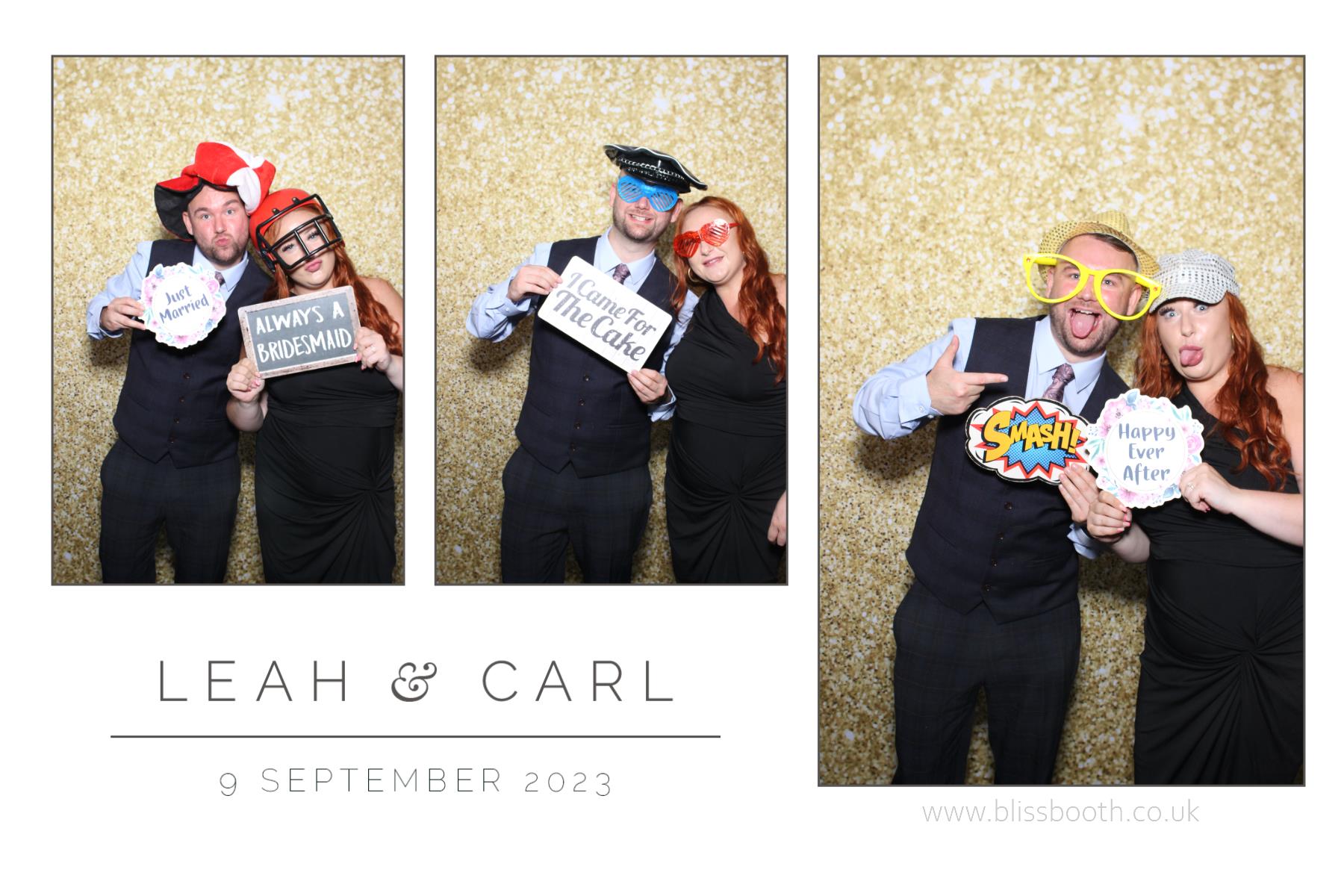 Leah and Carl | View more photos from the event at gallery.blissbooth.co.uk/u/BlissBooth/Leah-and-Carl