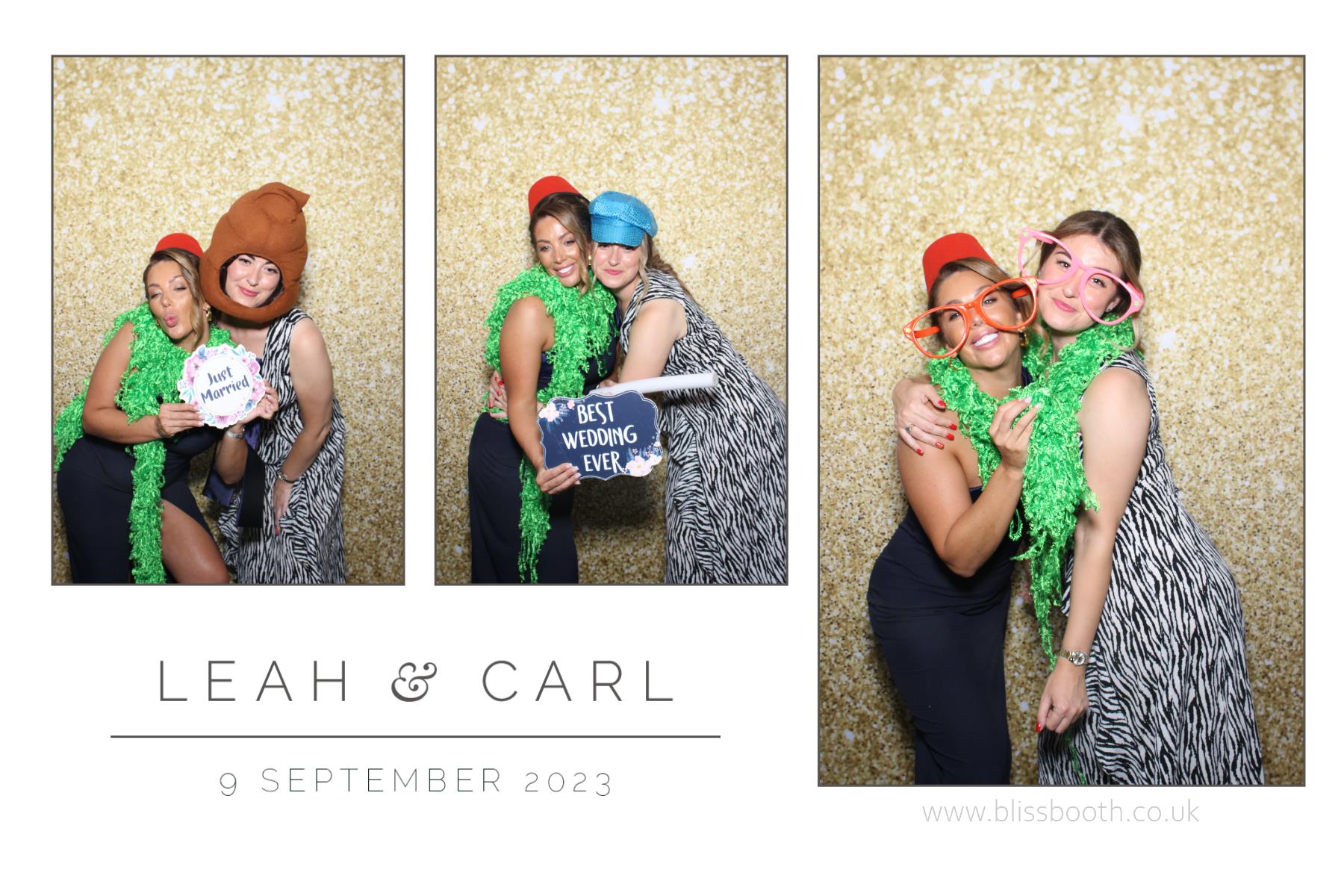 Leah and Carl | View more photos from the event at gallery.blissbooth.co.uk/u/BlissBooth/Leah-and-Carl